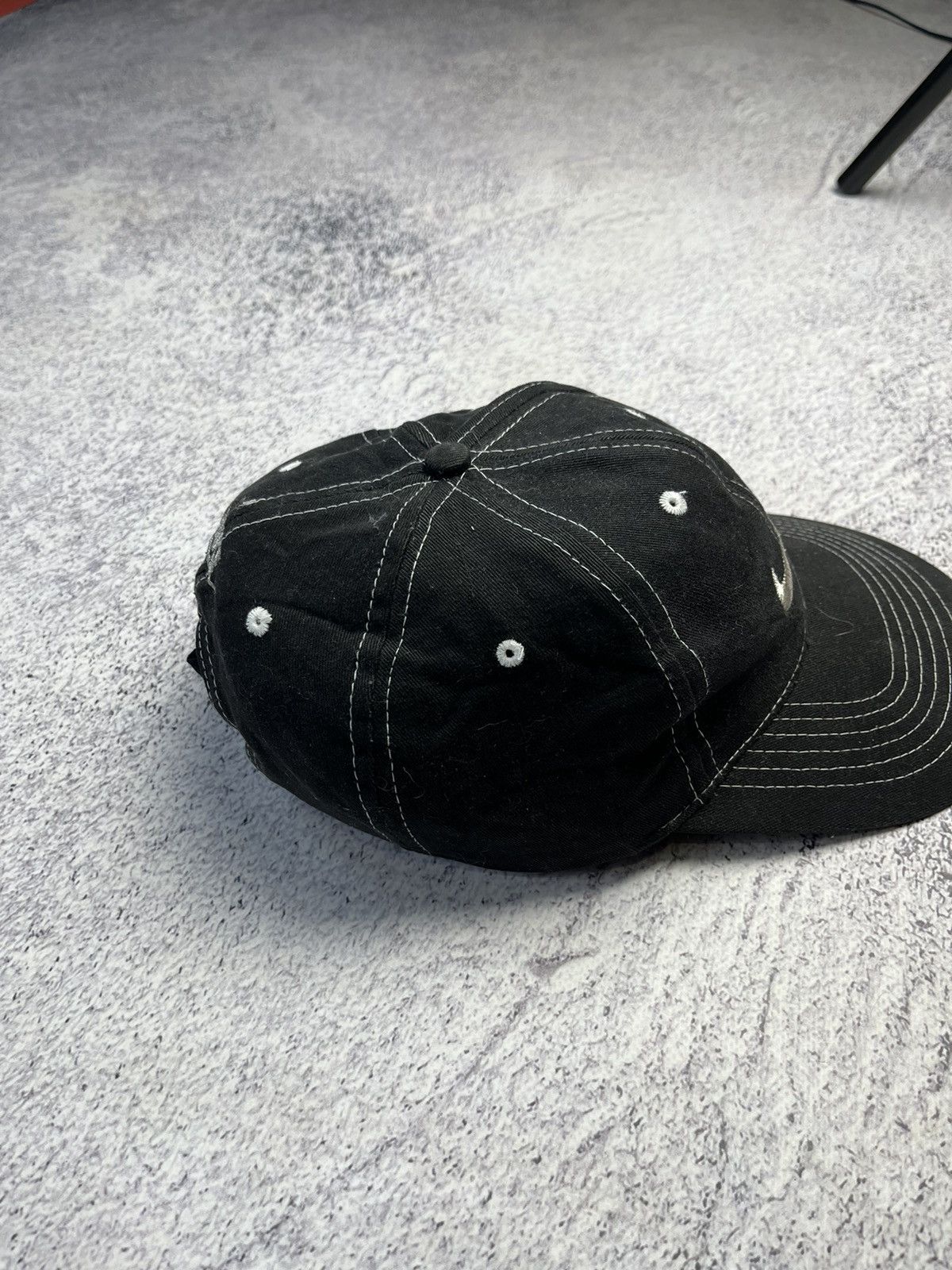 Nike Vintage Nike Cap Hat Small Logo Swoosh One Size Size ONE SIZE - 4 Thumbnail