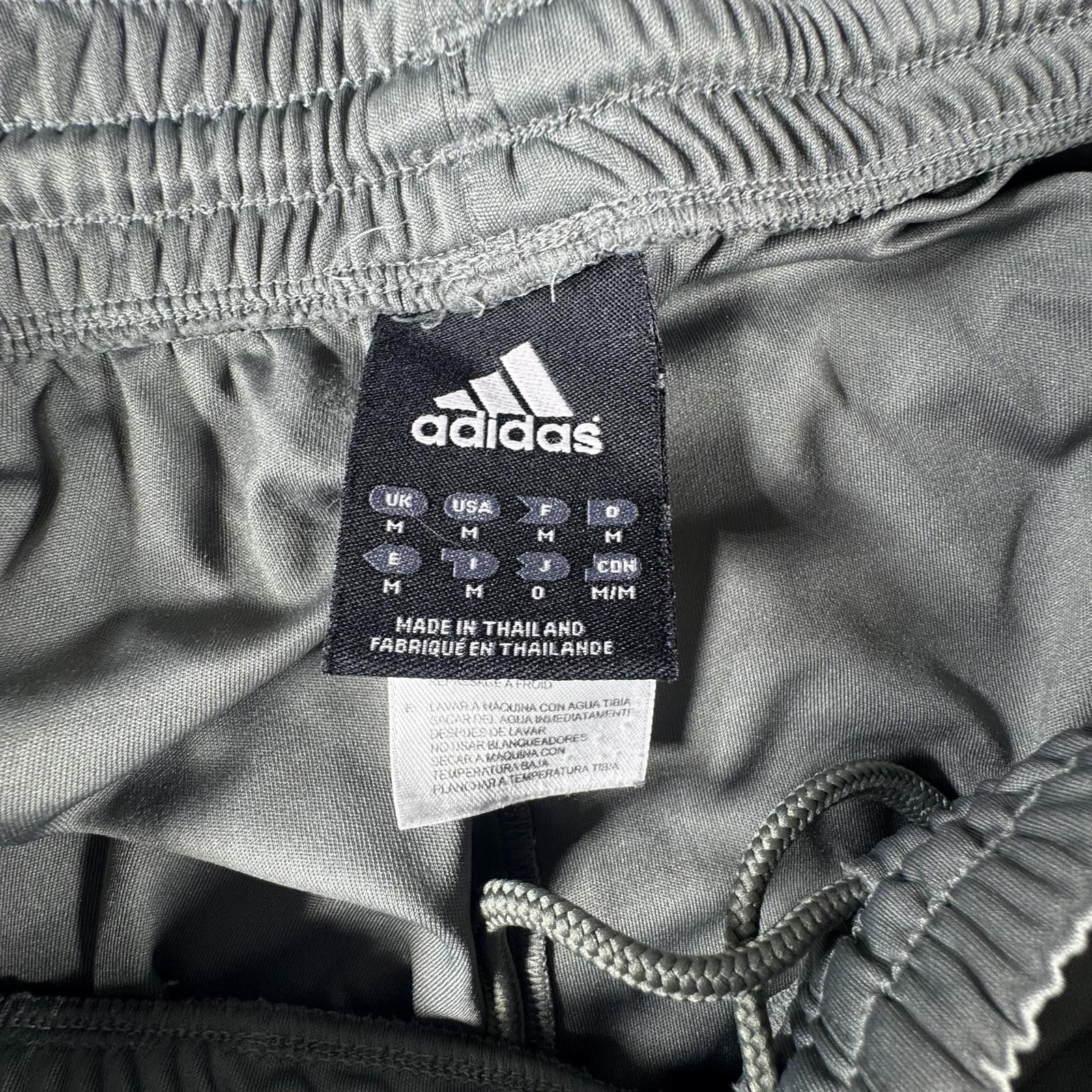 Adidas Adidas Pants Men's M Grey White Track Size US 32 / EU 48 - 6 Thumbnail