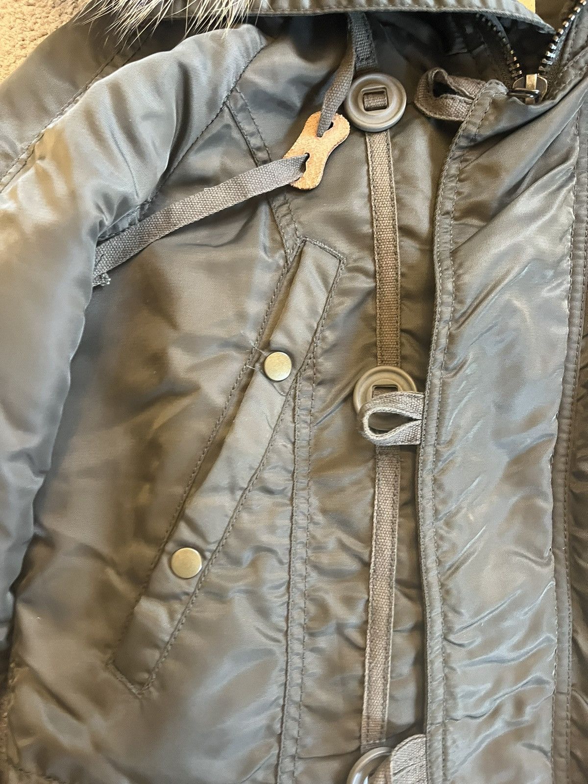 If Six Was Nine GOA Fur Down Jacket Size US M / EU 48-50 / 2 - 6 Thumbnail