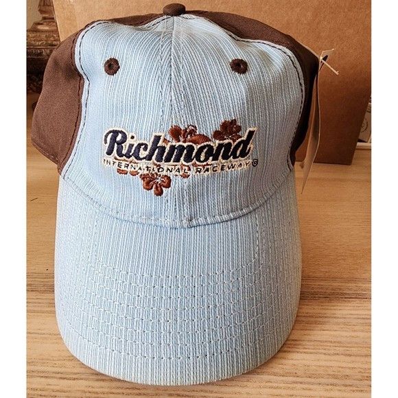 Other NASCAR Richmond Speedway Ladies Hats With Tags Brown & Blue Size ONE SIZE - 5 Thumbnail