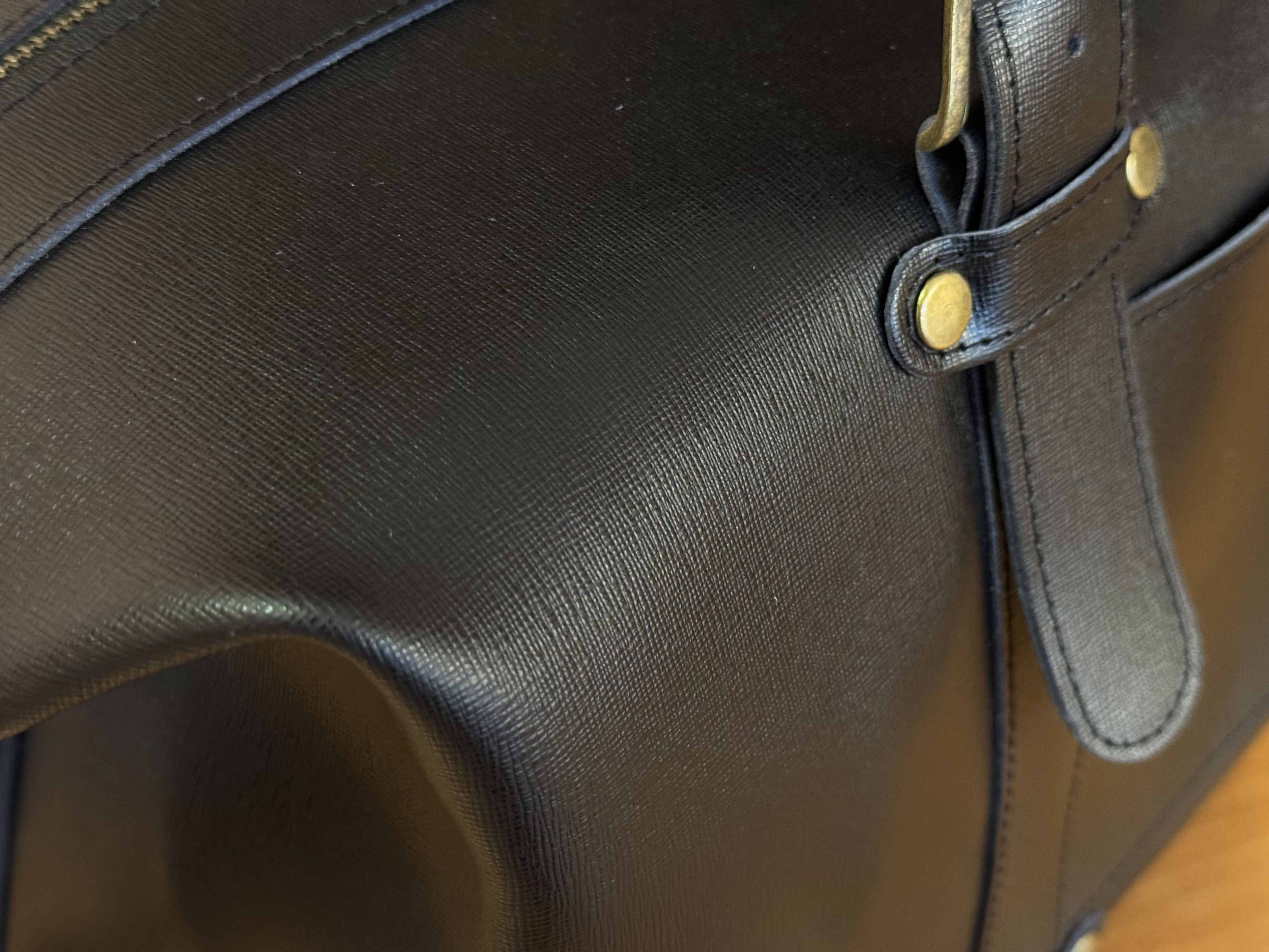 Handmade Genuine leather travel bag. Duffel Bag. Weekender Size ONE SIZE - 8 Thumbnail