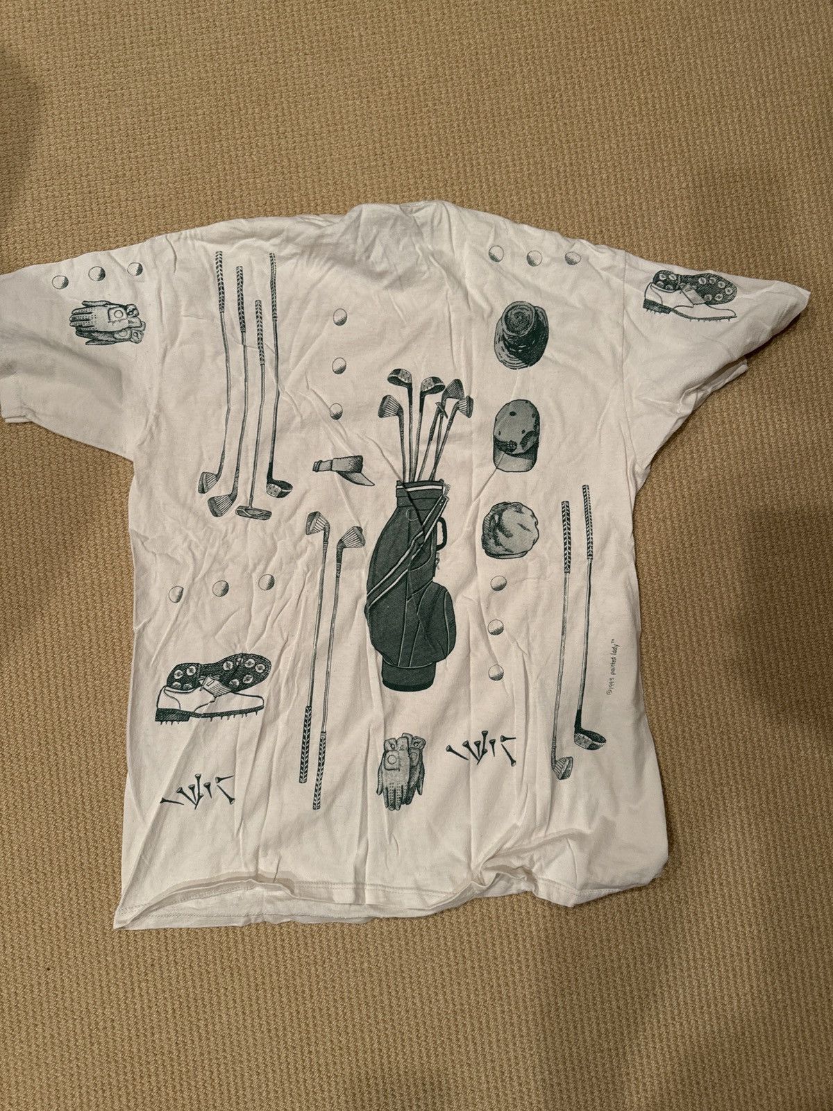 Callaway Golf × Vintage Vintage Golf T shirt Size US XL / EU 56 / 4 - 3 Thumbnail
