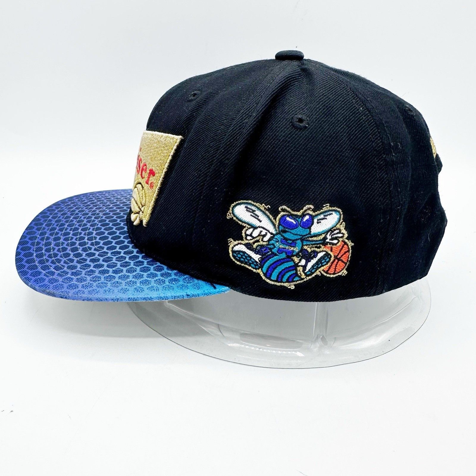 Mitchell & Ness × NBA Mitchell & Ness Charlotte Hornets Hat Budweiser Courtside Size ONE SIZE - 6 Thumbnail
