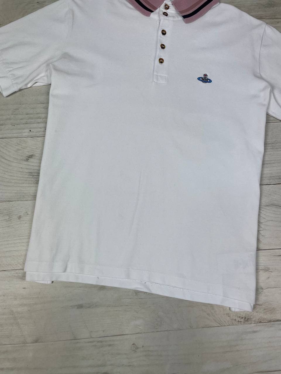 Vivienne Westwood Vivienne Westwood Polo Shirt Logo Orb Size US XL / EU 56 / 4 - 3 Thumbnail