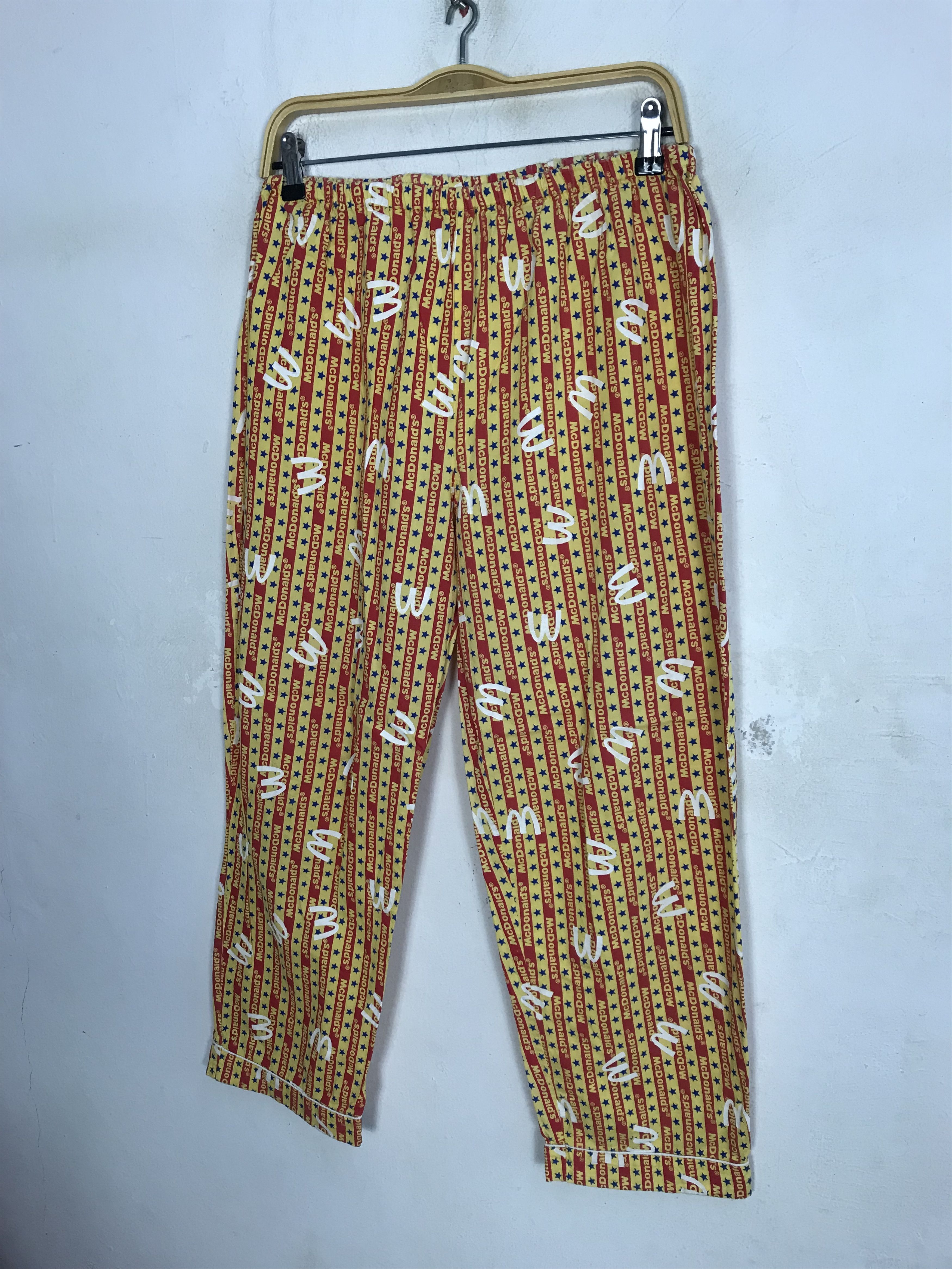 Japanese Brand Vintage 90s Sega McDonald Striped Ovp Sleeping Pant Size US 26 / EU 42 - 4 Thumbnail