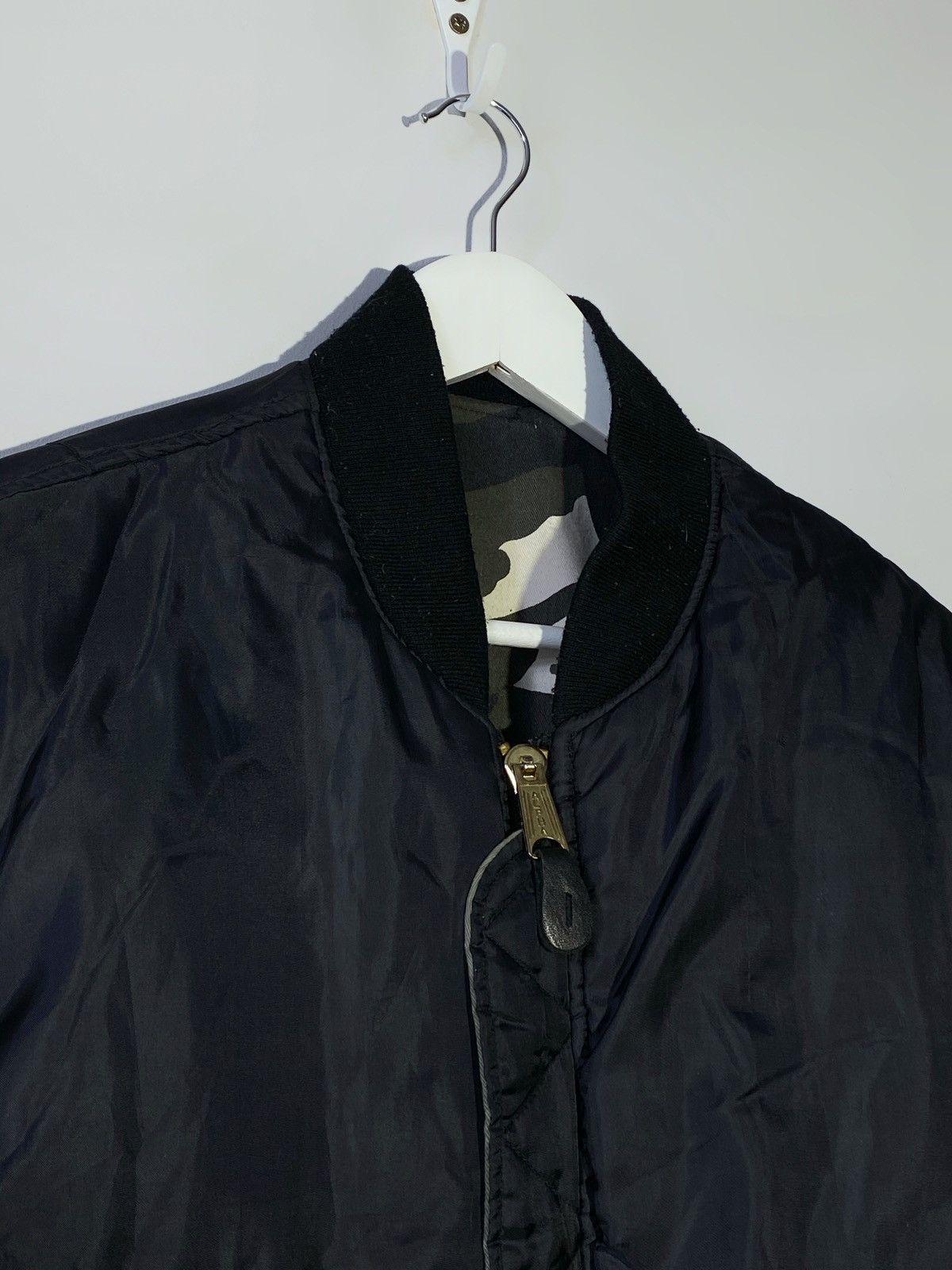 Other Vintage Army USA MA-1 Intermediate Camouflage Bomber Jacket Size US XS / EU 42 / 0 - 15 Thumbnail