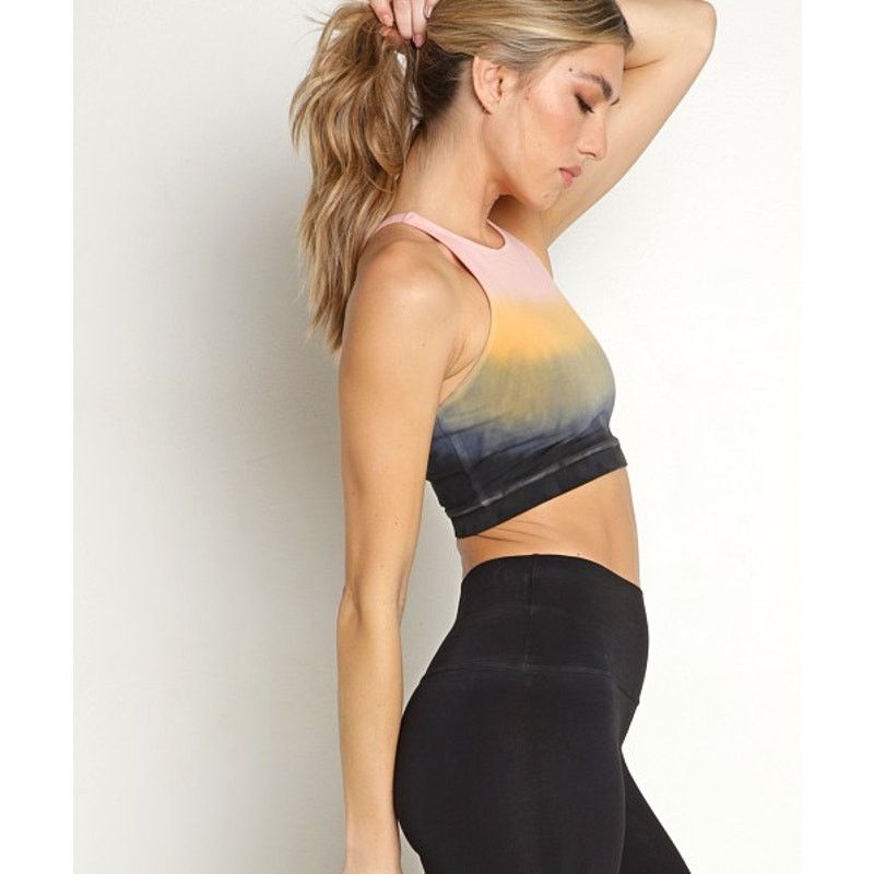 Other Electric & Rose Tie Dye Crop Bra & Leggings Set XS/S - B014 Size S / US 4 / IT 40 - 4 Thumbnail
