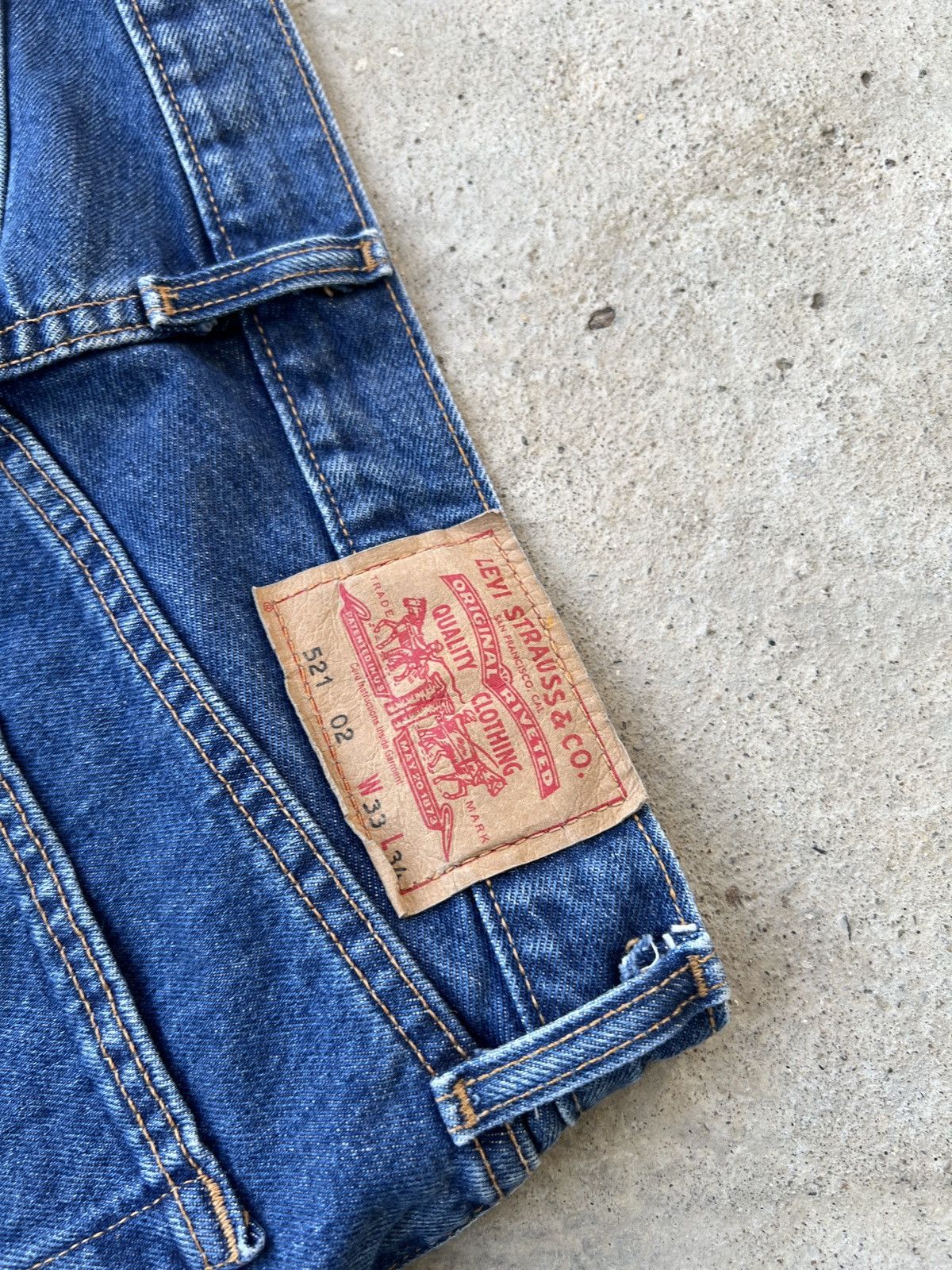 Levi's Levi's 521 Jeans Size US 33 - 4 Thumbnail