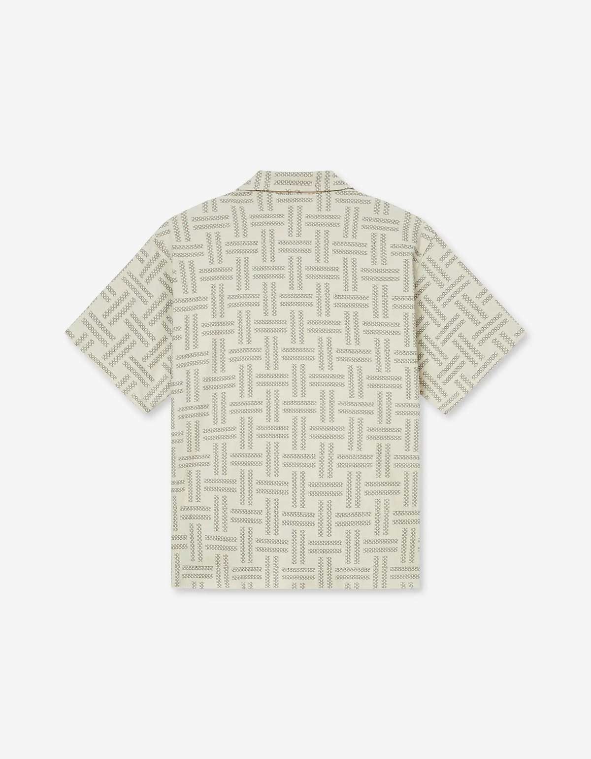 Kenzo Kenzo Weave Tan Hawaiian Shirt Size US S / EU 44-46 / 1 - 3 Thumbnail