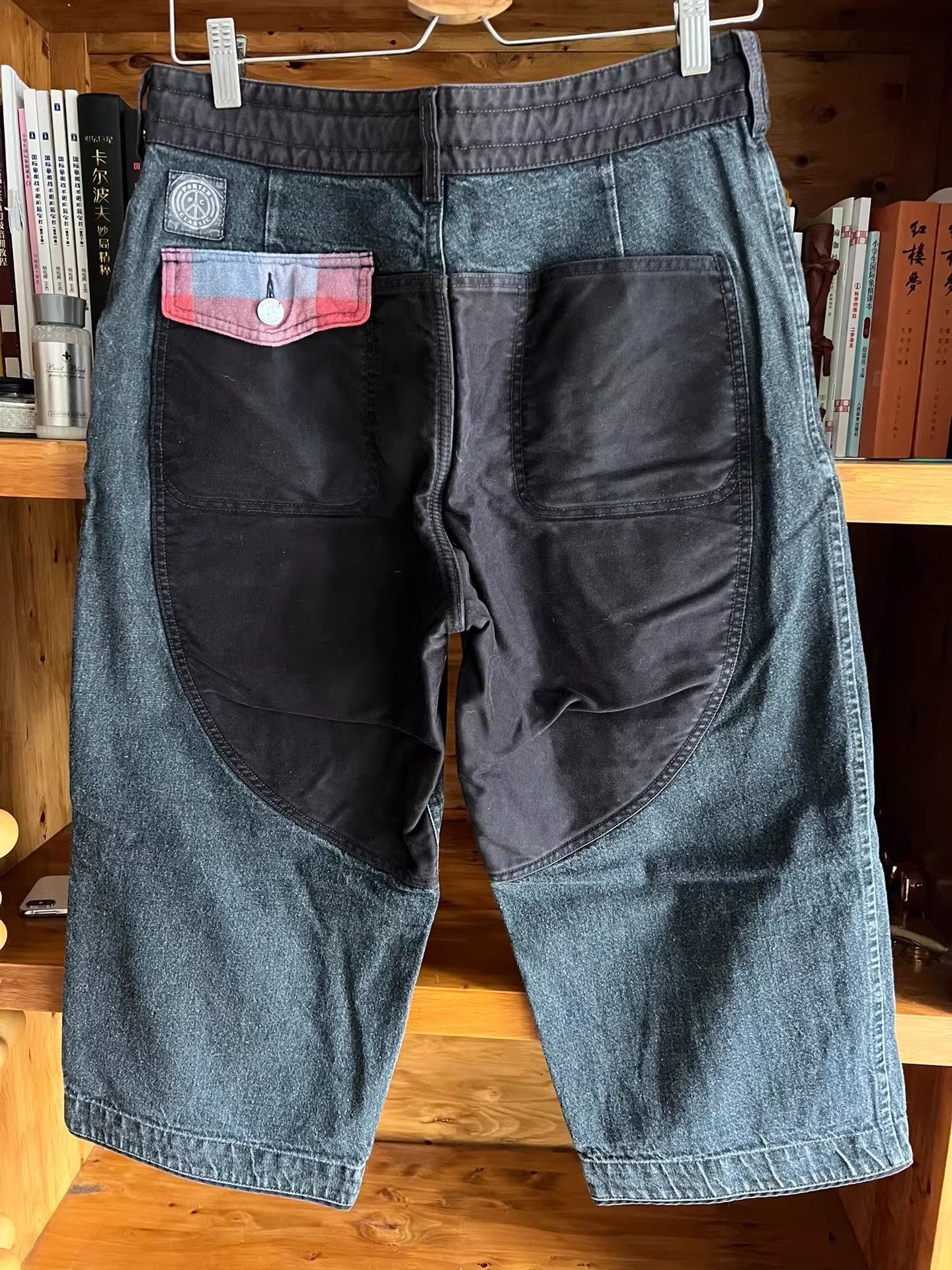 Porter Classic Porter Classic Kendo Denim Wide Pants Size US 39 - 7 Thumbnail