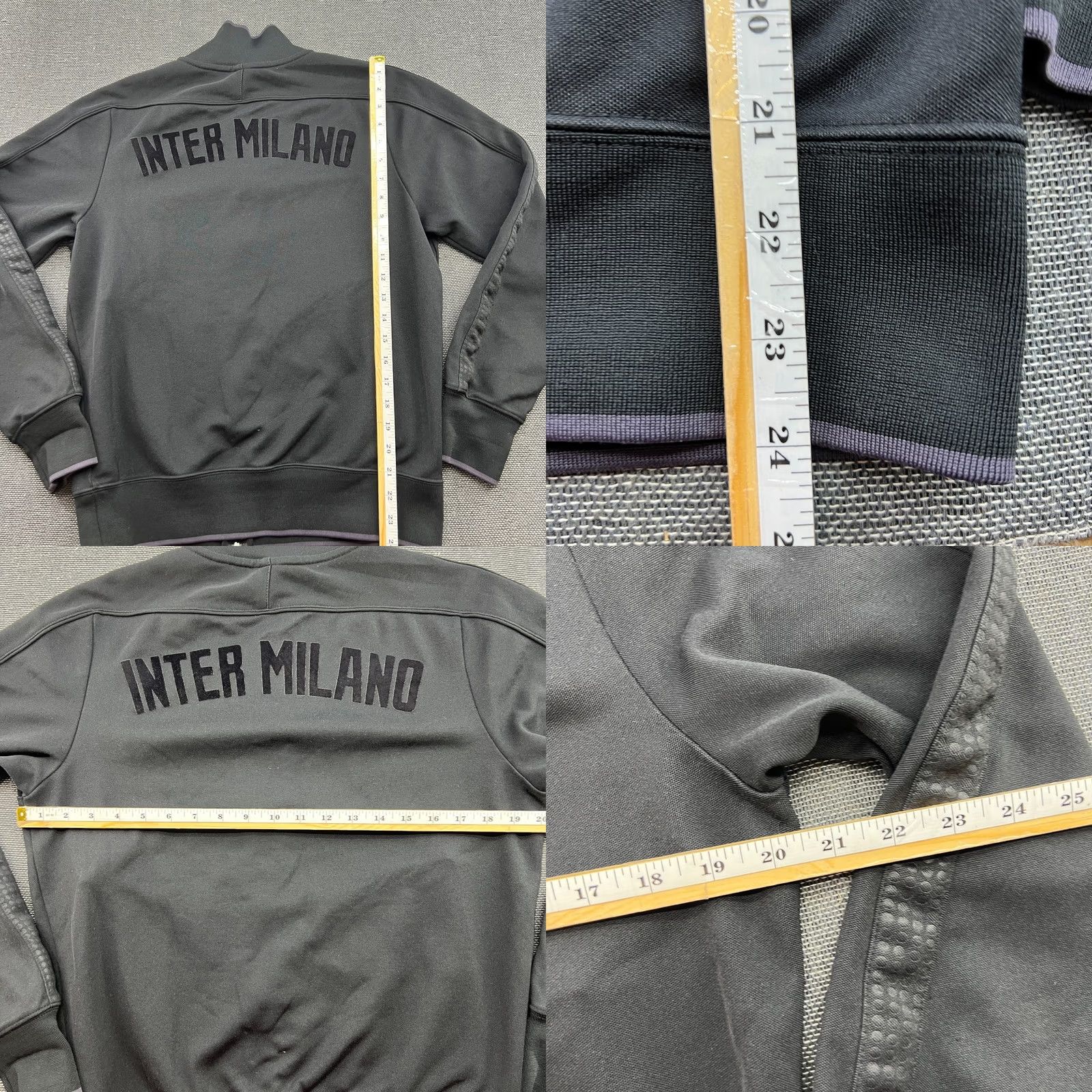 Nike Nike Inter Milan Track Jacket Small Full Zip Drill Training Men S Black Java Size US S / EU 44-46 / 1 - 8 Thumbnail