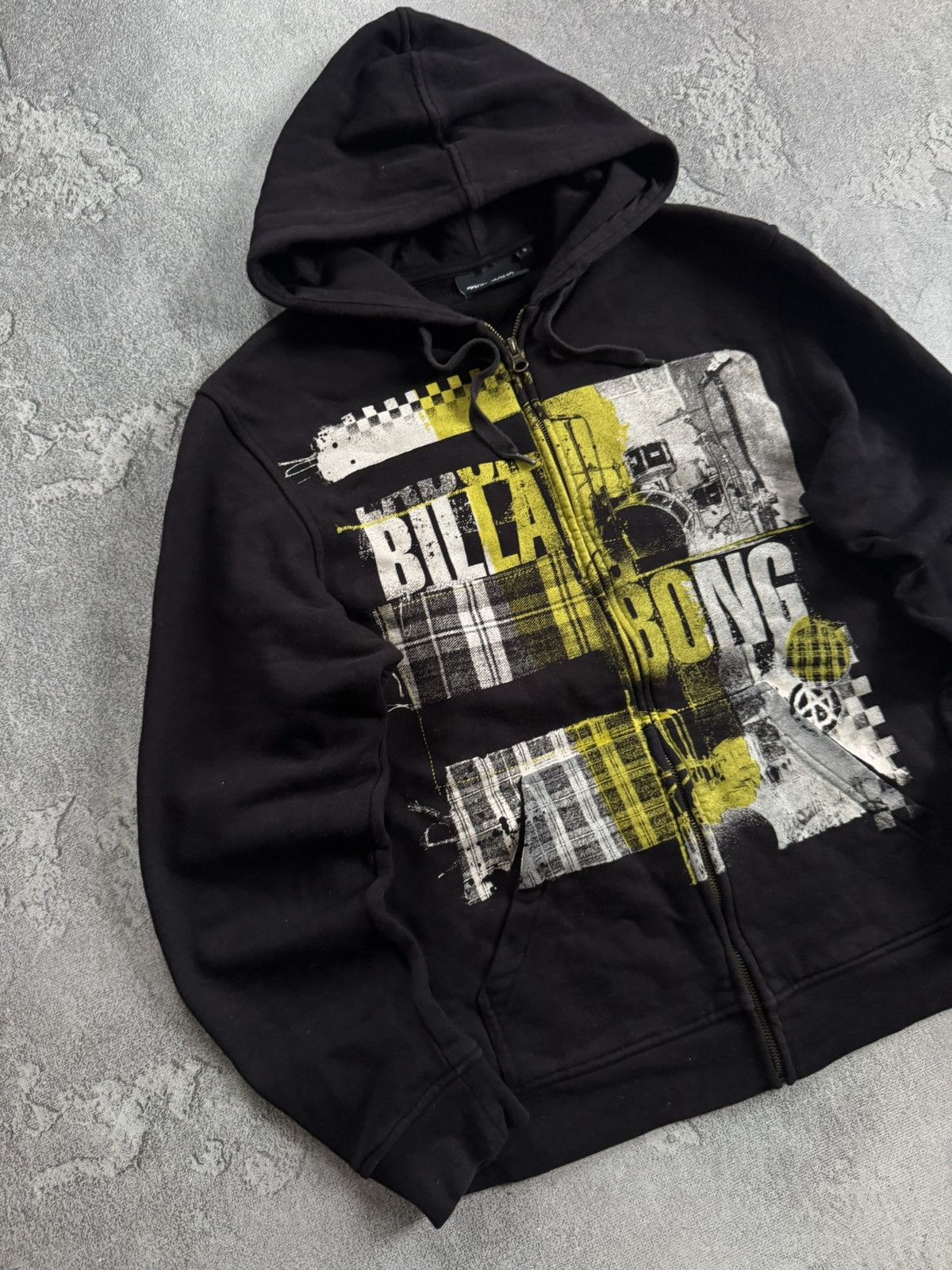 Billabong Billabong S/size zip big logo hoodie hooded sweatshirt surf Size US S / EU 44-46 / 1 - 3 Thumbnail