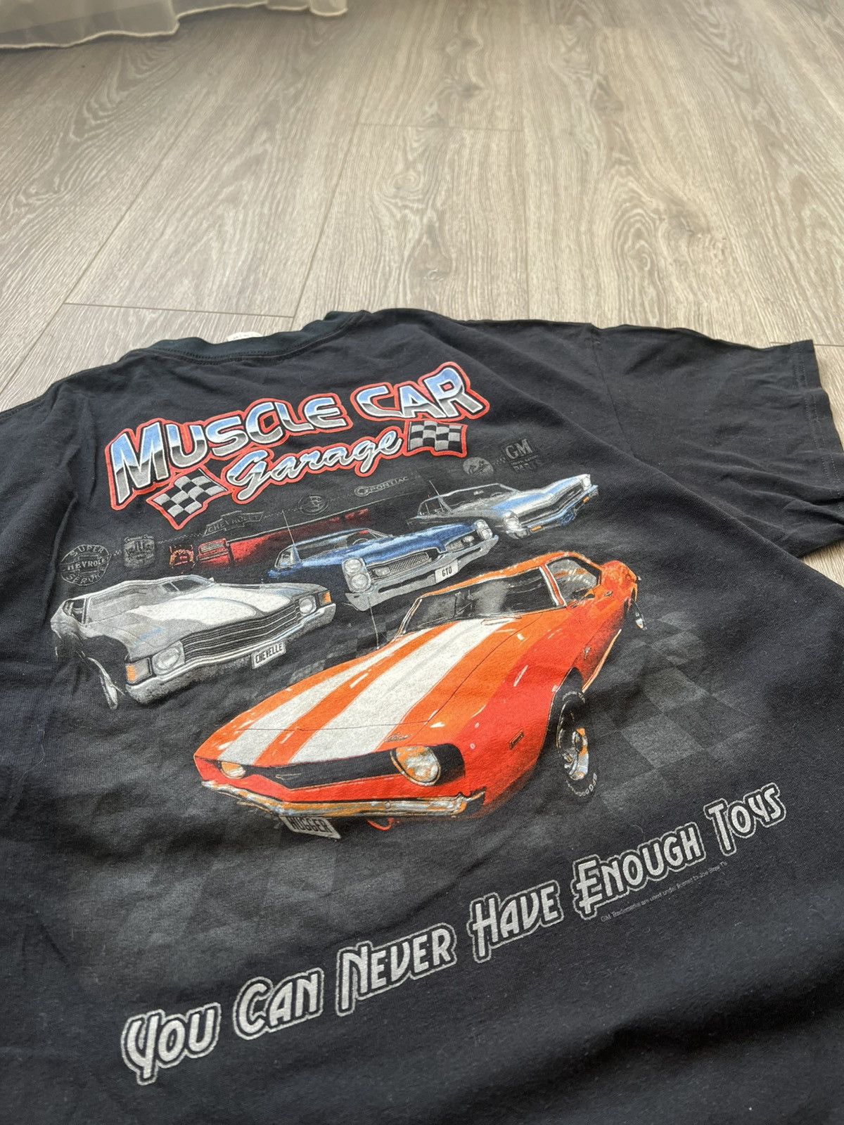 NASCAR Chevrolet Muscle Car Garage Camaro Racing T-Shirt NASCAR Size US XL / EU 56 / 4 - 5 Thumbnail