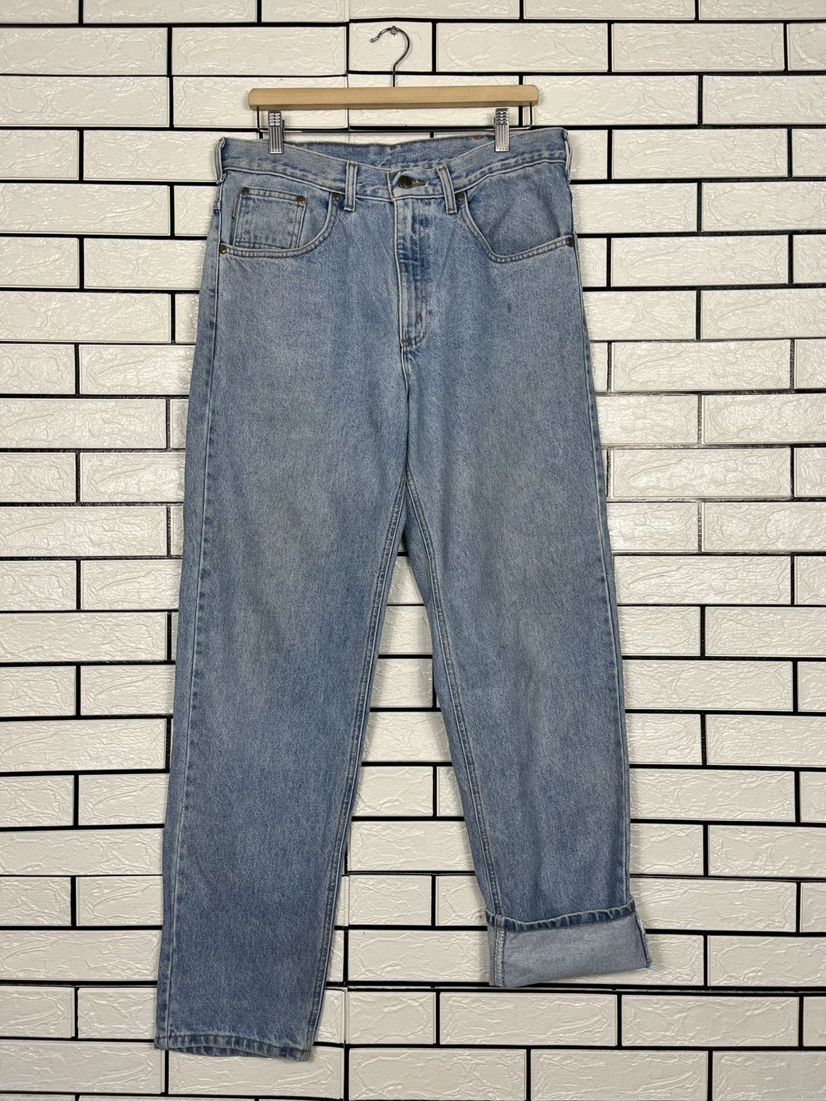 Carhartt Vintage Carhartt Workers Denim Jeans Size US 32 / EU 48 - 12 Thumbnail