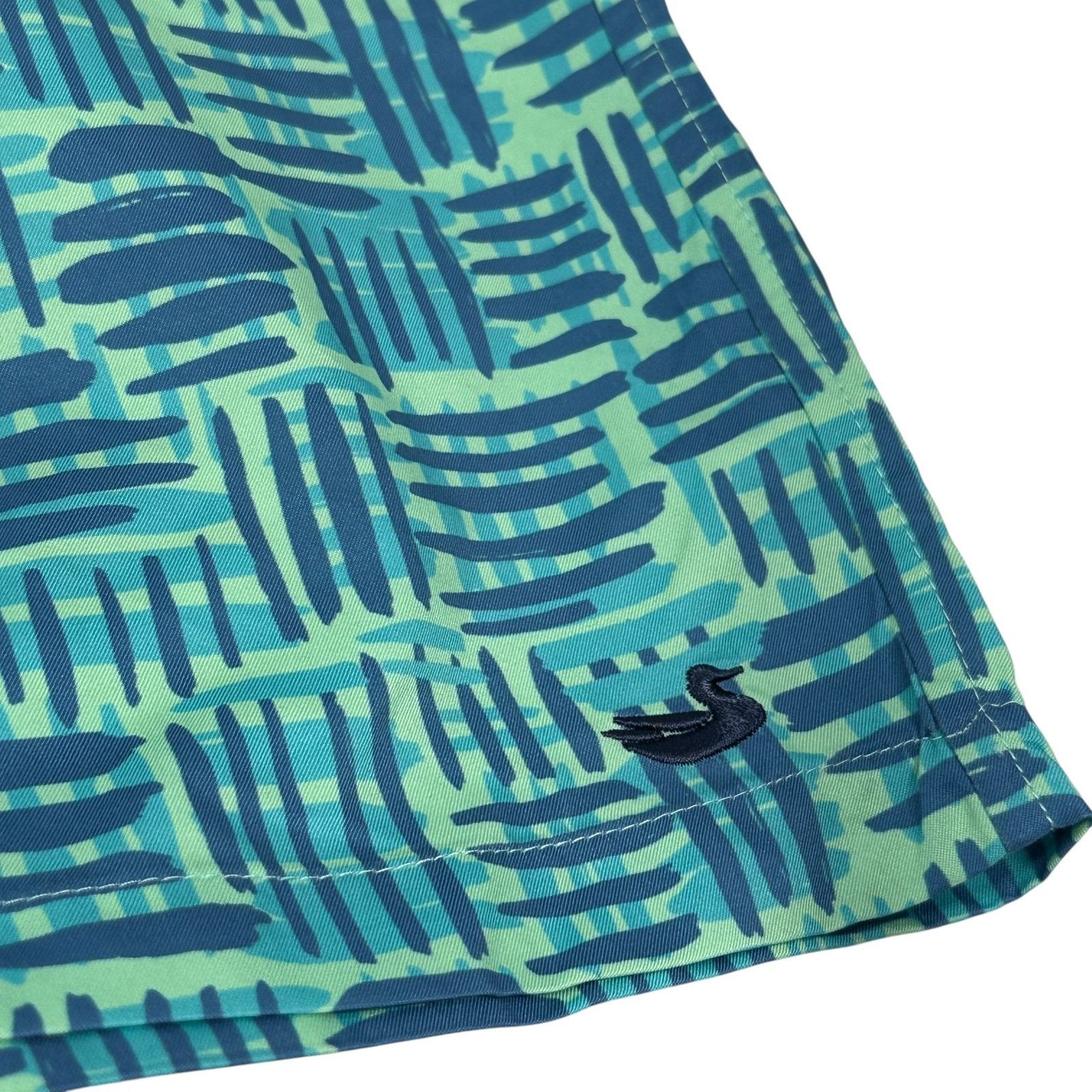 Southern Marsh Southern Marsh Swim Trunks Shorts Men’s 3X Green Blue Lined Size US 44 / EU 60 - 3 Thumbnail