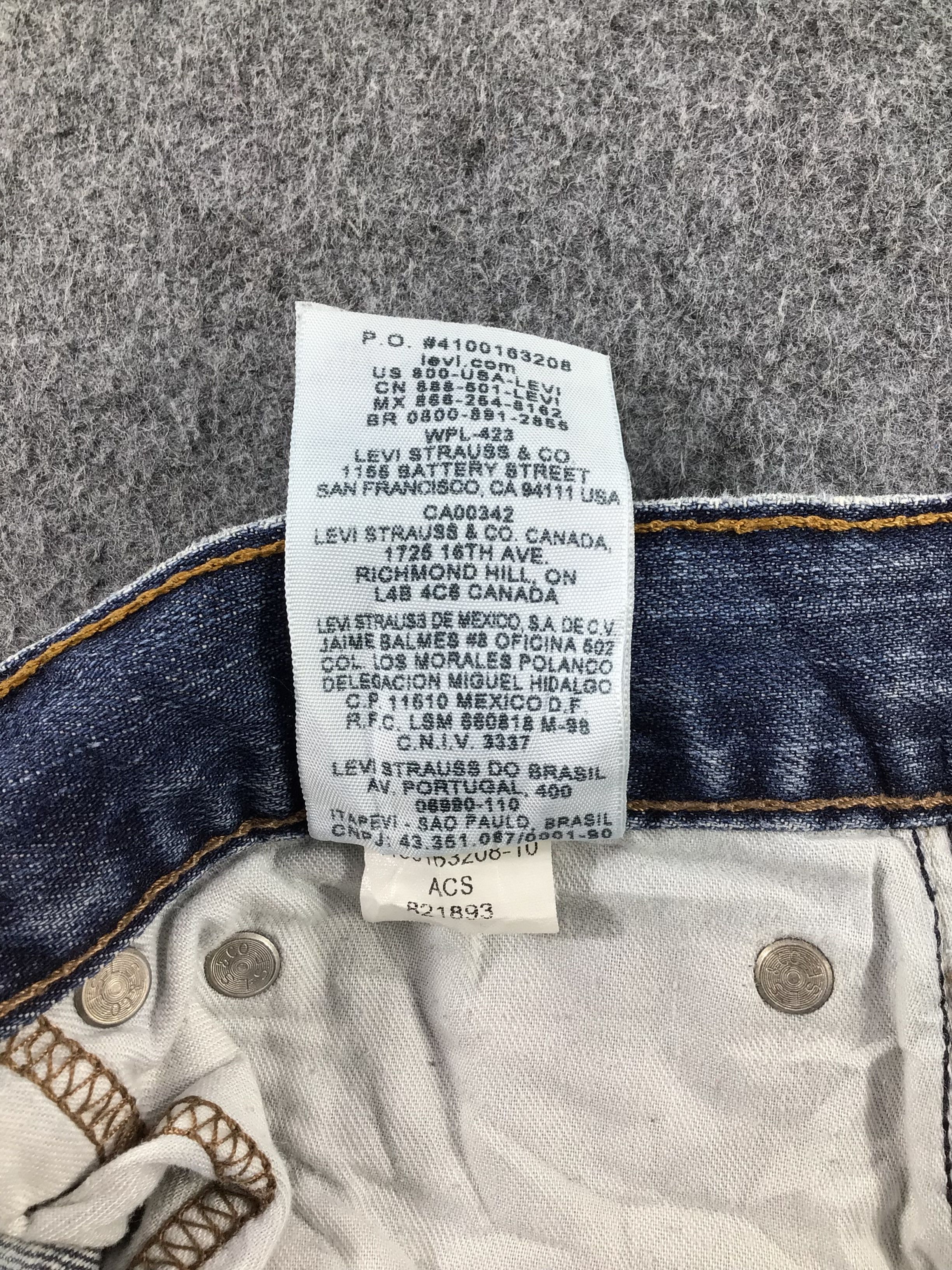 Levi's Vintage Levis 569 Jeans Distressed Denim -J845 Size US 36 / EU 52 - 13 Thumbnail