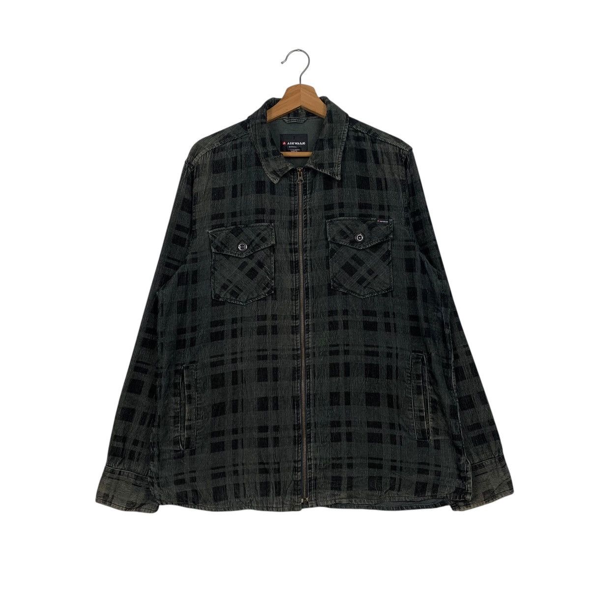 Airwalk Airwalk Tartan Zipper Jacket Size US XL / EU 56 / 4 - 1 Thumbnail