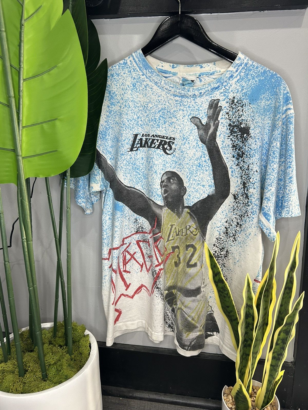 Vintage Vintage Lakers AOP Shirt Size US XL / EU 56 / 4 - 1 Thumbnail