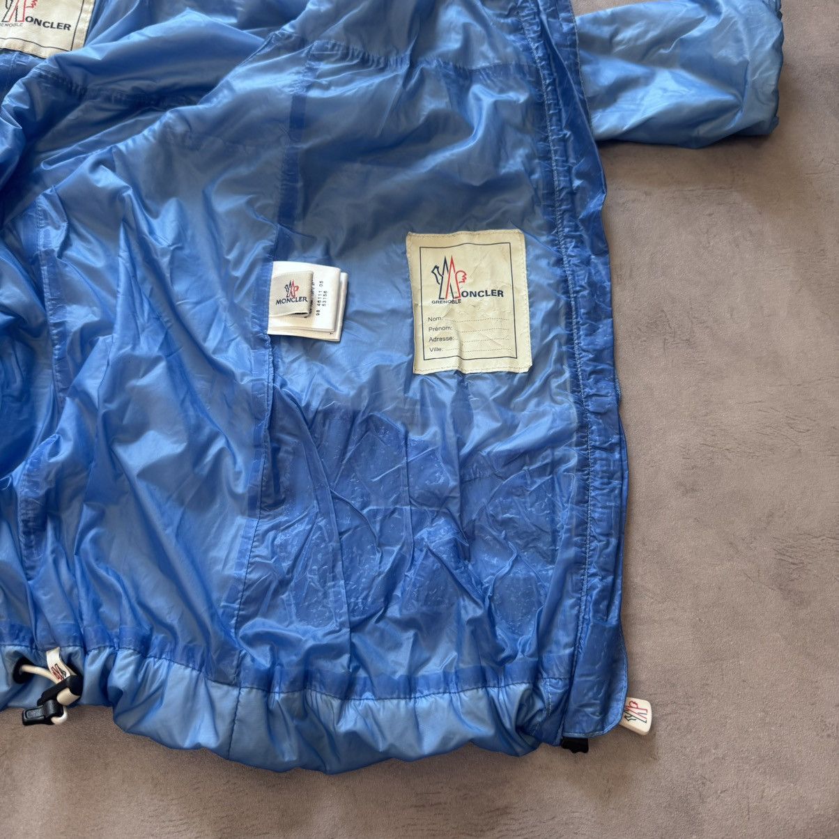 Moncler Grenoble Moncler Grenoble Women's Jacket Sleeve 3/4 Blue Size:1 Size S / US 4 / IT 40 - 12 Thumbnail