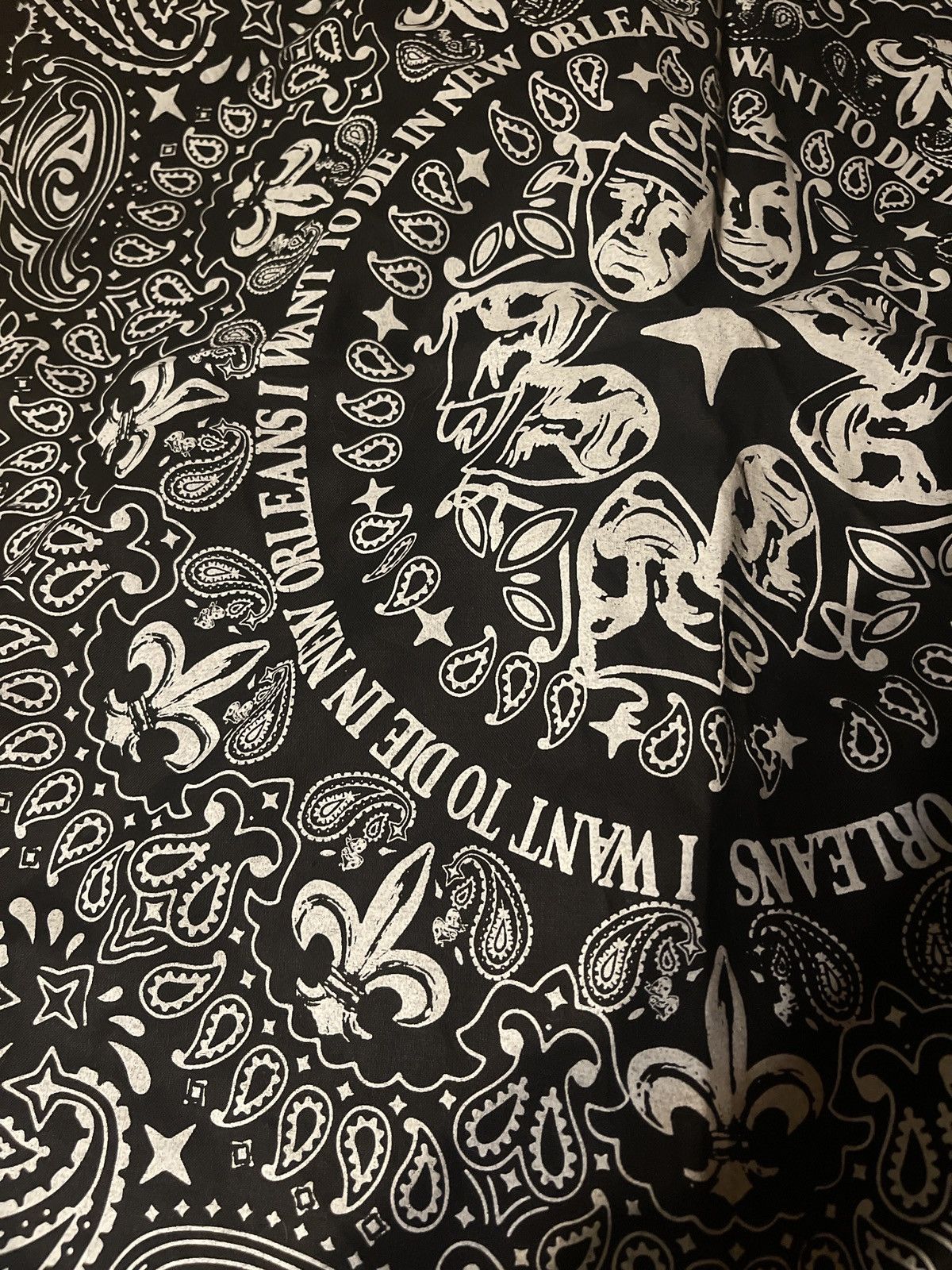 Kapital Keel vest black bandana