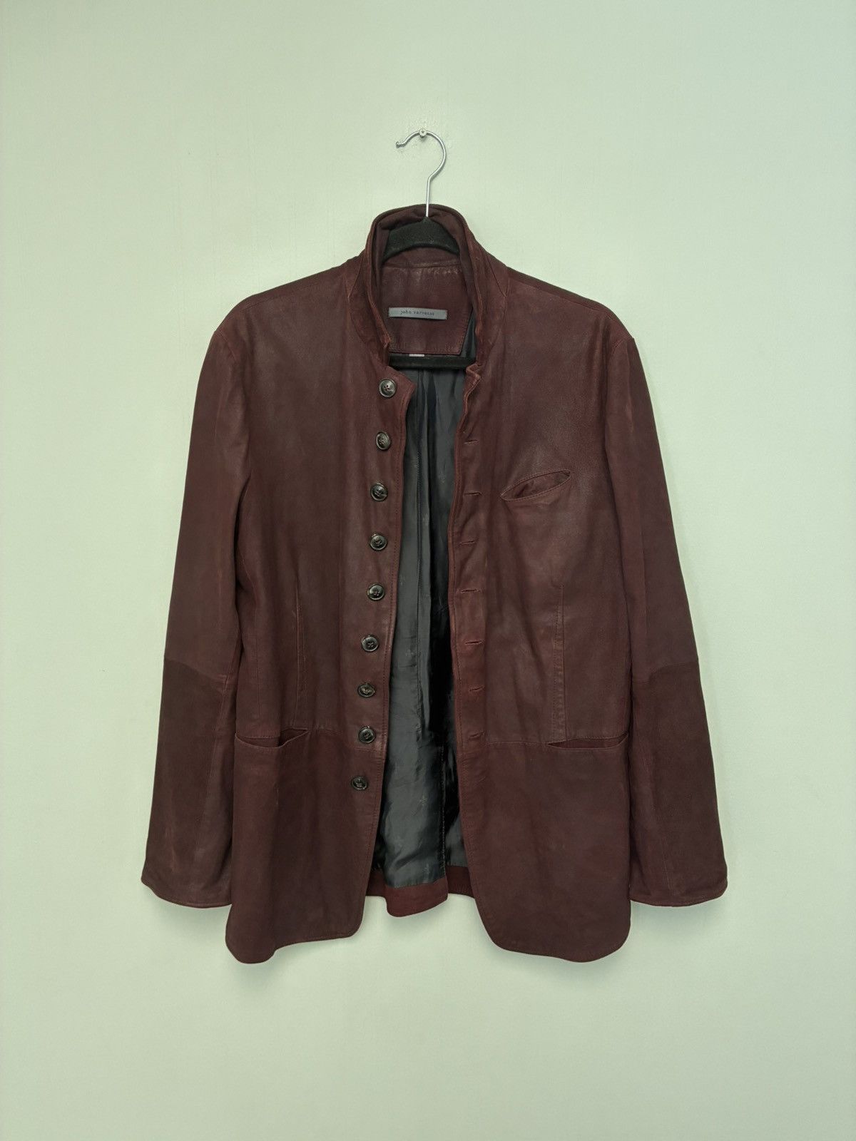 John Varvatos Woodward Multibutton Suede Jacket EU 46 USA 36 Size US S / EU 44-46 / 1 - 10 Thumbnail