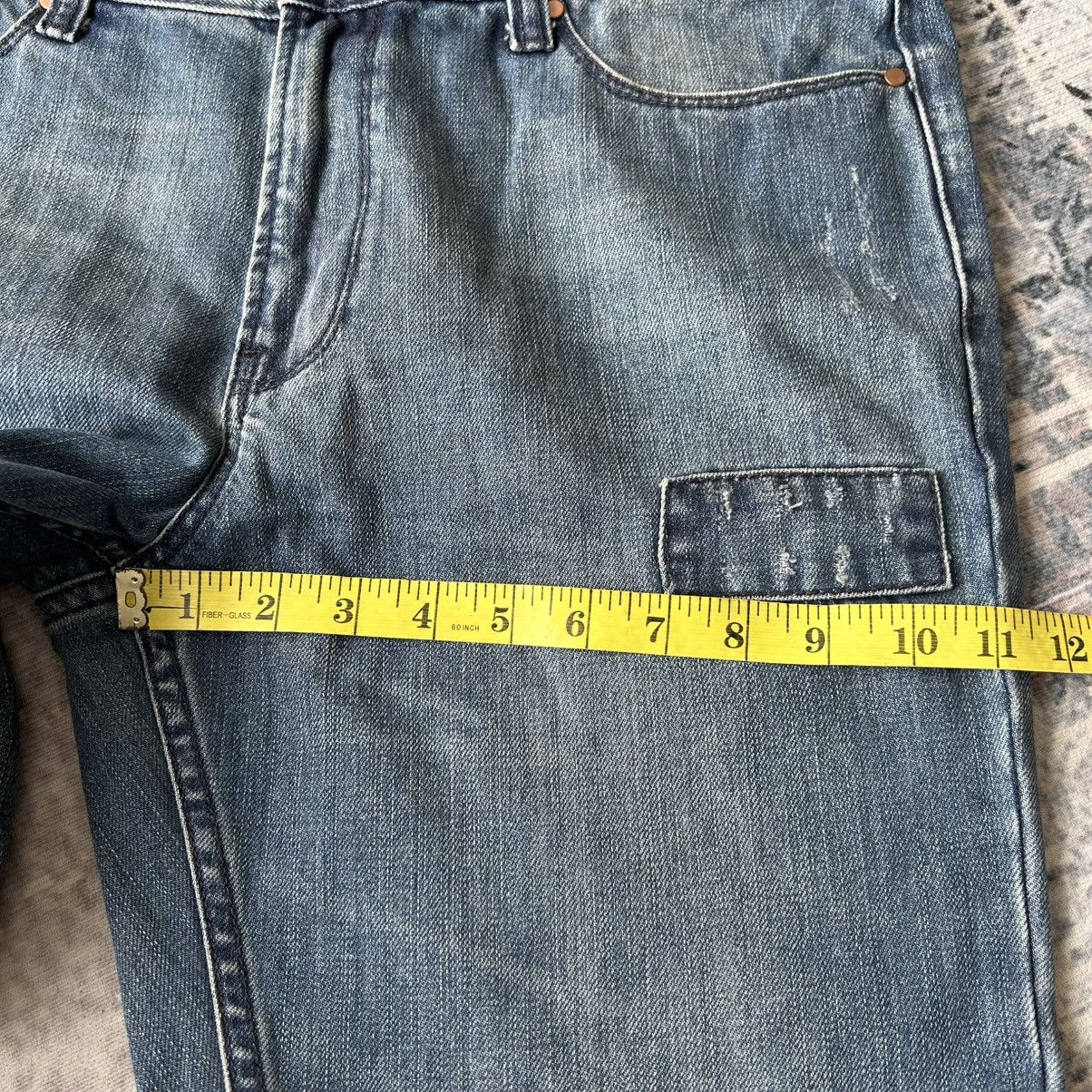 Jean Paul Gaultier JPG Patchwork Jeans Size US 35 - 19 Thumbnail