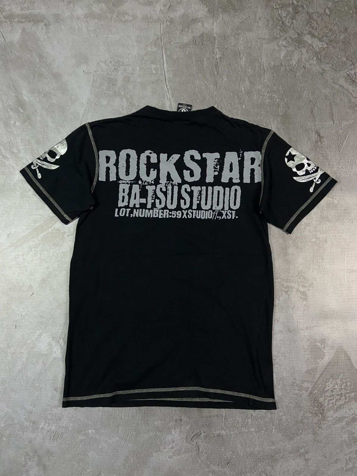 Japanese Brand Japanese Y2K punk rock graphic t shirt from Batsu Studio Size US M / EU 48-50 / 2 - 2 Thumbnail