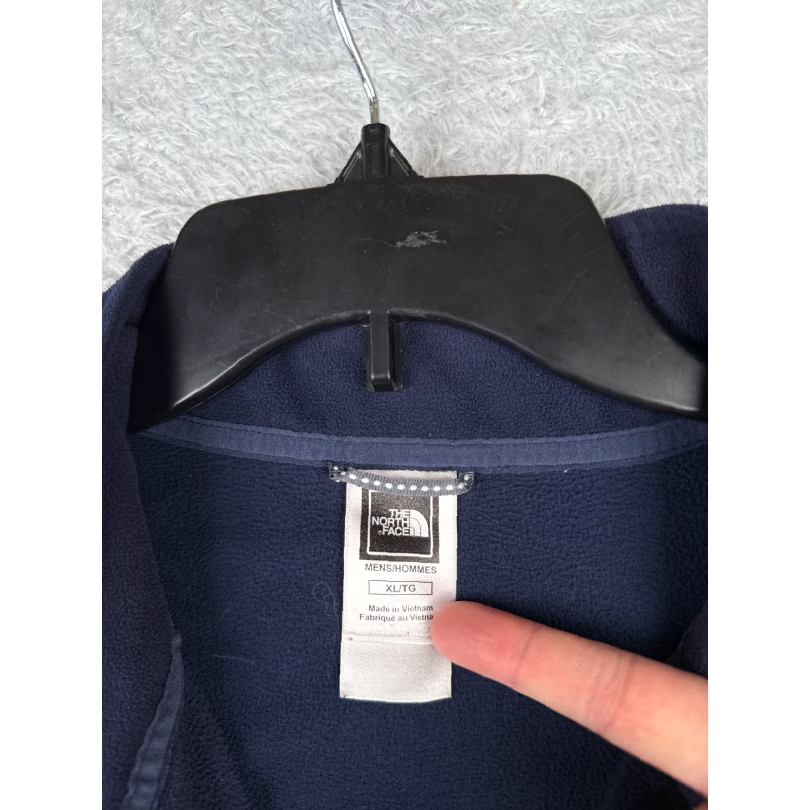 The North Face The North Face Sweater Men's XL Blue 1/4 Zip Mock Neck Polyester TKA100 Pullover Casual, Travel, Workwear Mens Size US XL / EU 56 / 4 - 7 Thumbnail