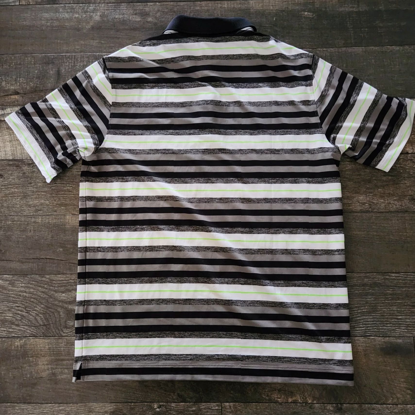 Nike Nike Golf Polo Dri-Fit Striped Athletic Shirt Mens Size Large Size US L / EU 52-54 / 3 - 5 Thumbnail