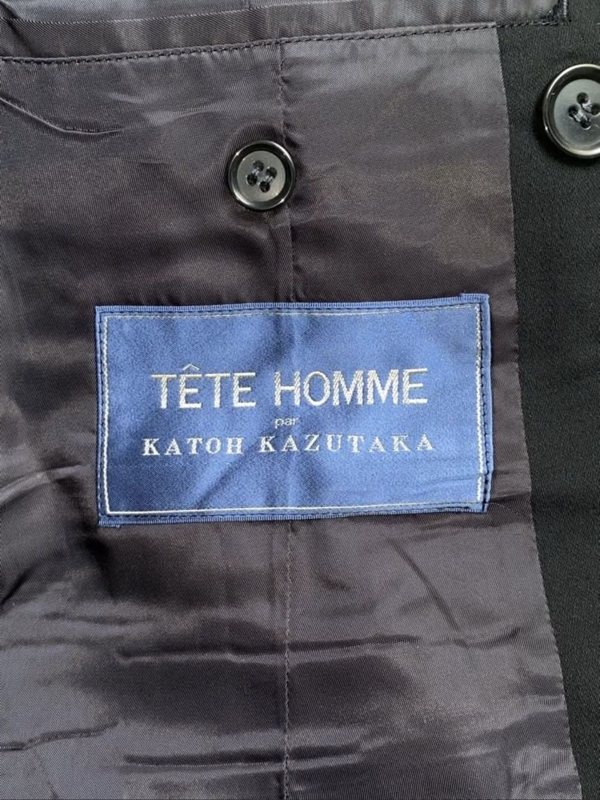 Tete Homme TETE HOMME x KAZUTAKA KATOH Shirt Suit Size 52L - 7 Thumbnail