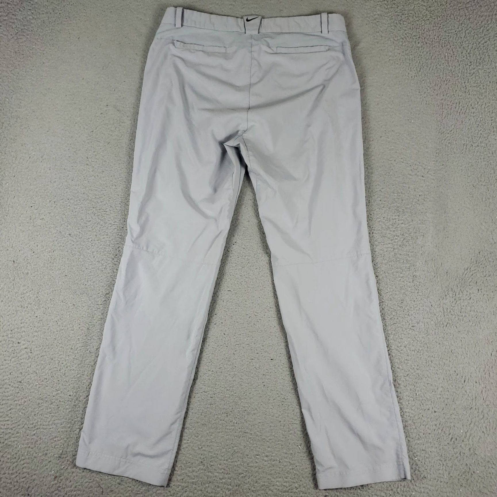 Nike Nike Pants Mens Size 34x31 Gray Dri Fit Golf Flat Front Chino Trousers Size US 34 / EU 50 - 7 Thumbnail