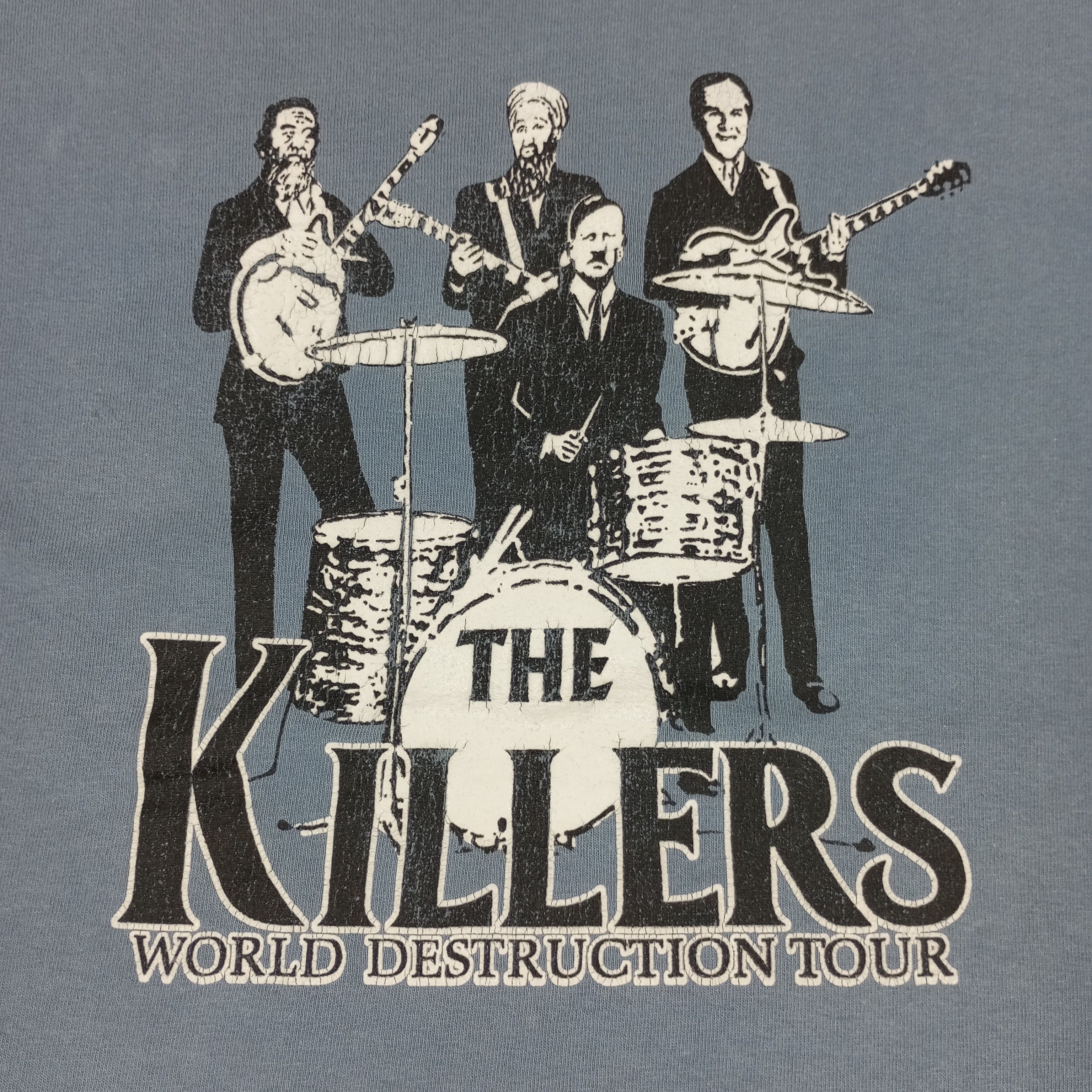 Band Tees × Vintage The Killers World Destruction Tour Tshirt Music Size US L / EU 52-54 / 3 - 2 Thumbnail