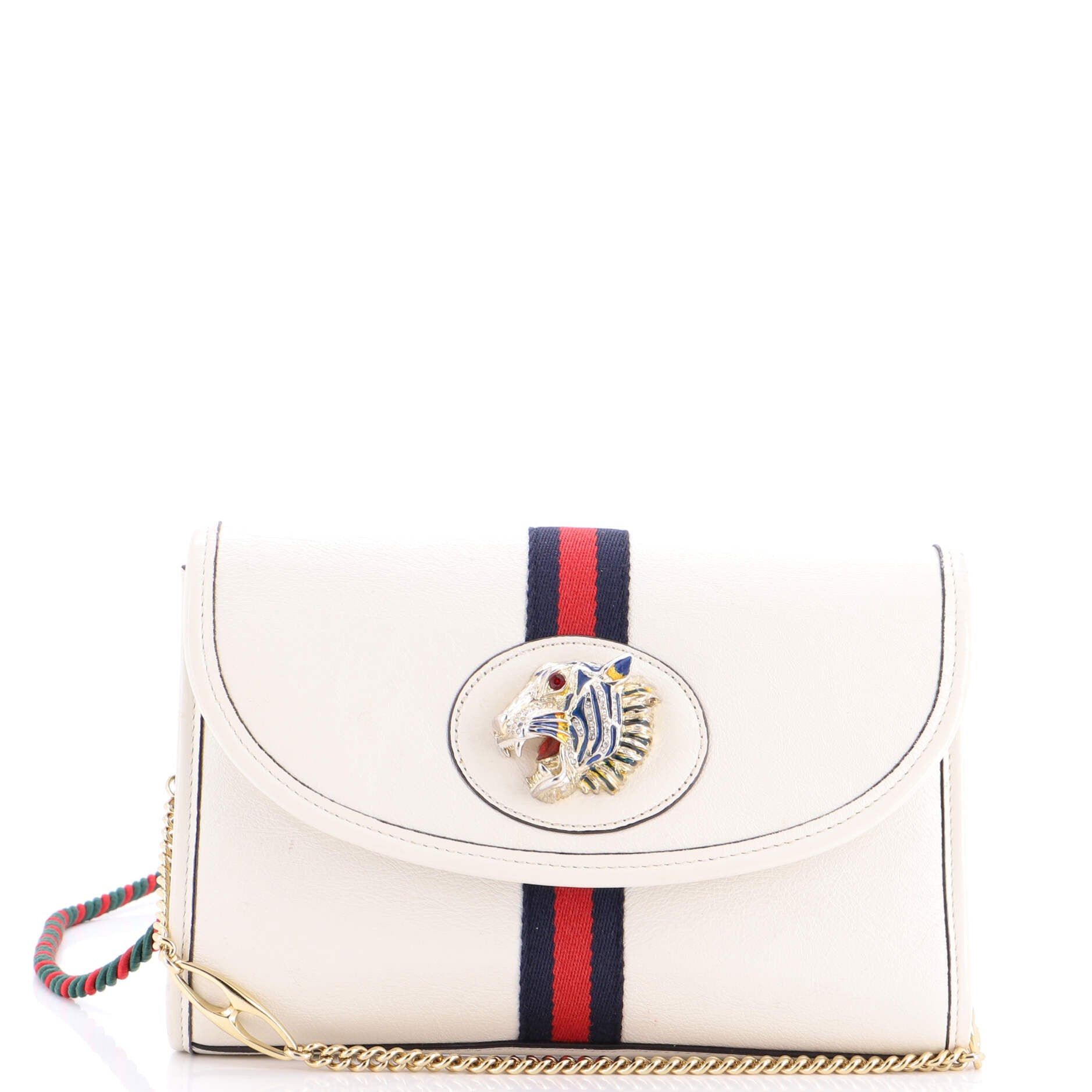 Gucci Rajah Web Chain Shoulder Bag Size ONE SIZE - 1 Thumbnail