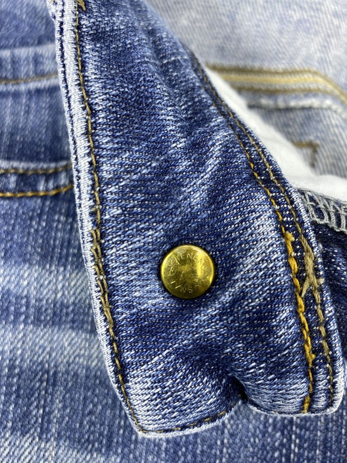 Japanese Brand Japanese Brand mrs.Jeana Flare Blue Wash Jeans - J1030 Size 27" / US 4 / IT 40 - 9 Thumbnail