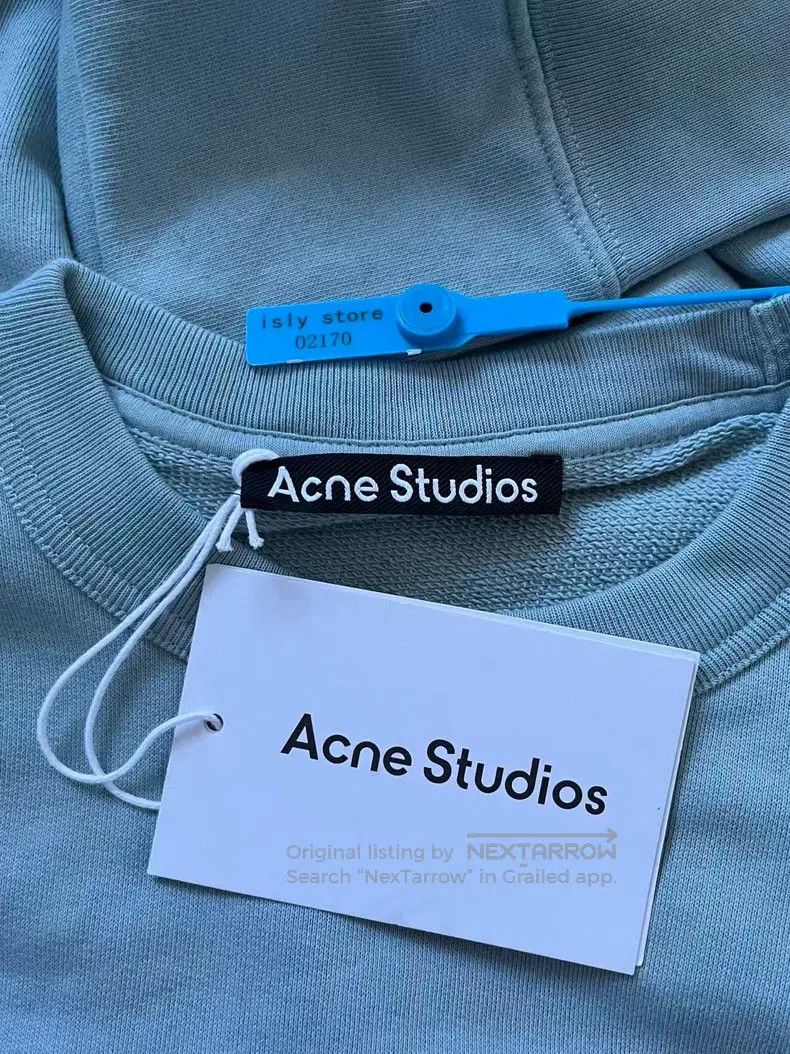 Acne Studios Acne Studios Solid color round neck long-sleeve sweater in Size US XS / EU 42 / 0 - 5 Thumbnail