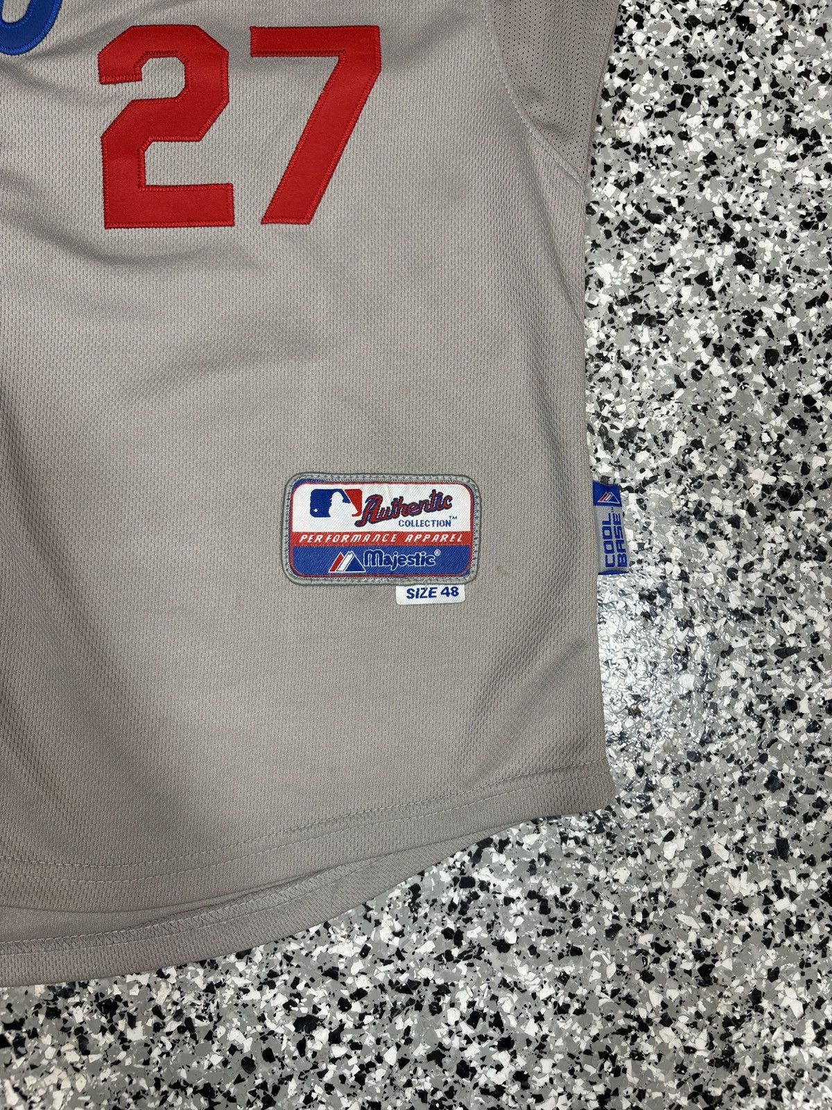 MLB Vintage Majestic L.A. Dodgers “KEMP #27” Jersey Size L 0578 Size US L / EU 52-54 / 3 - 5 Thumbnail