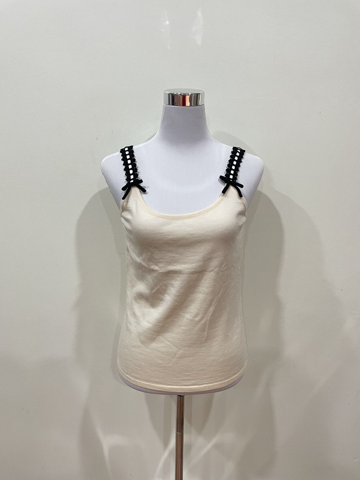 Escada Off White Tank Top