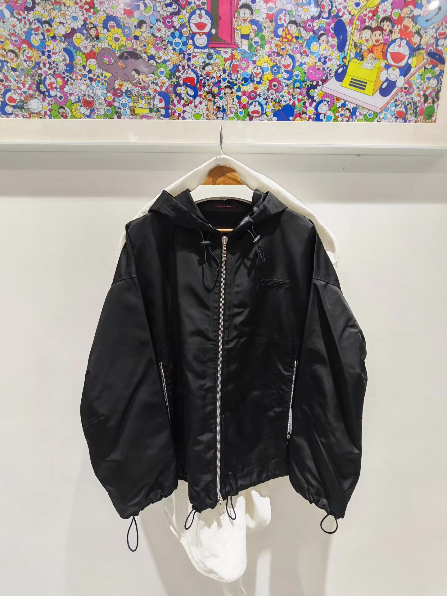 Gucci Gucci New Embroidered Nylon Hooded Jacket, Unisex Q15 Size US M / EU 48-50 / 2 - 1 Thumbnail
