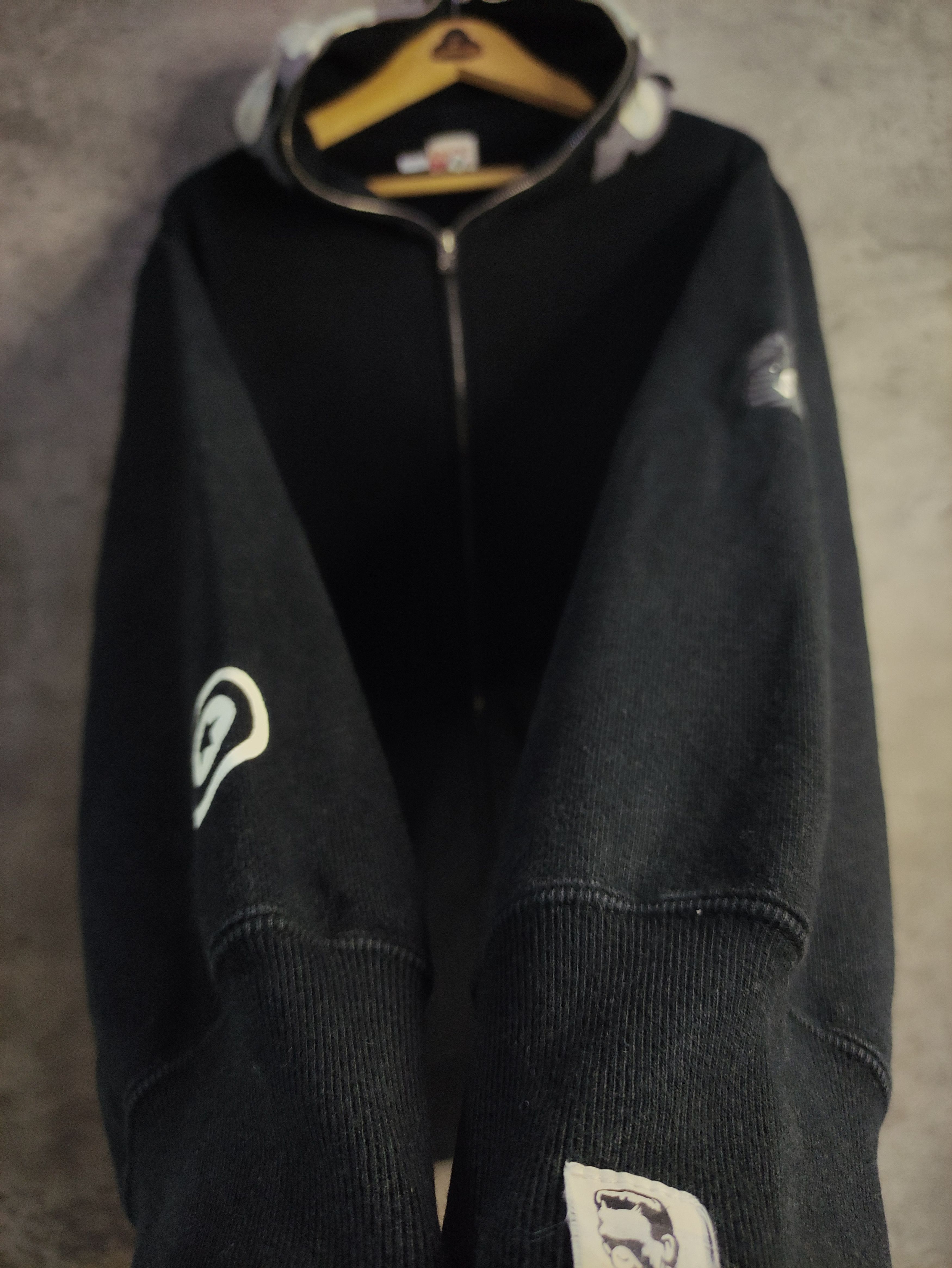 Bape Bape - A Bathing Ape Hoodie Shark Funthera Militia Size US L / EU 52-54 / 3 - 3 Thumbnail