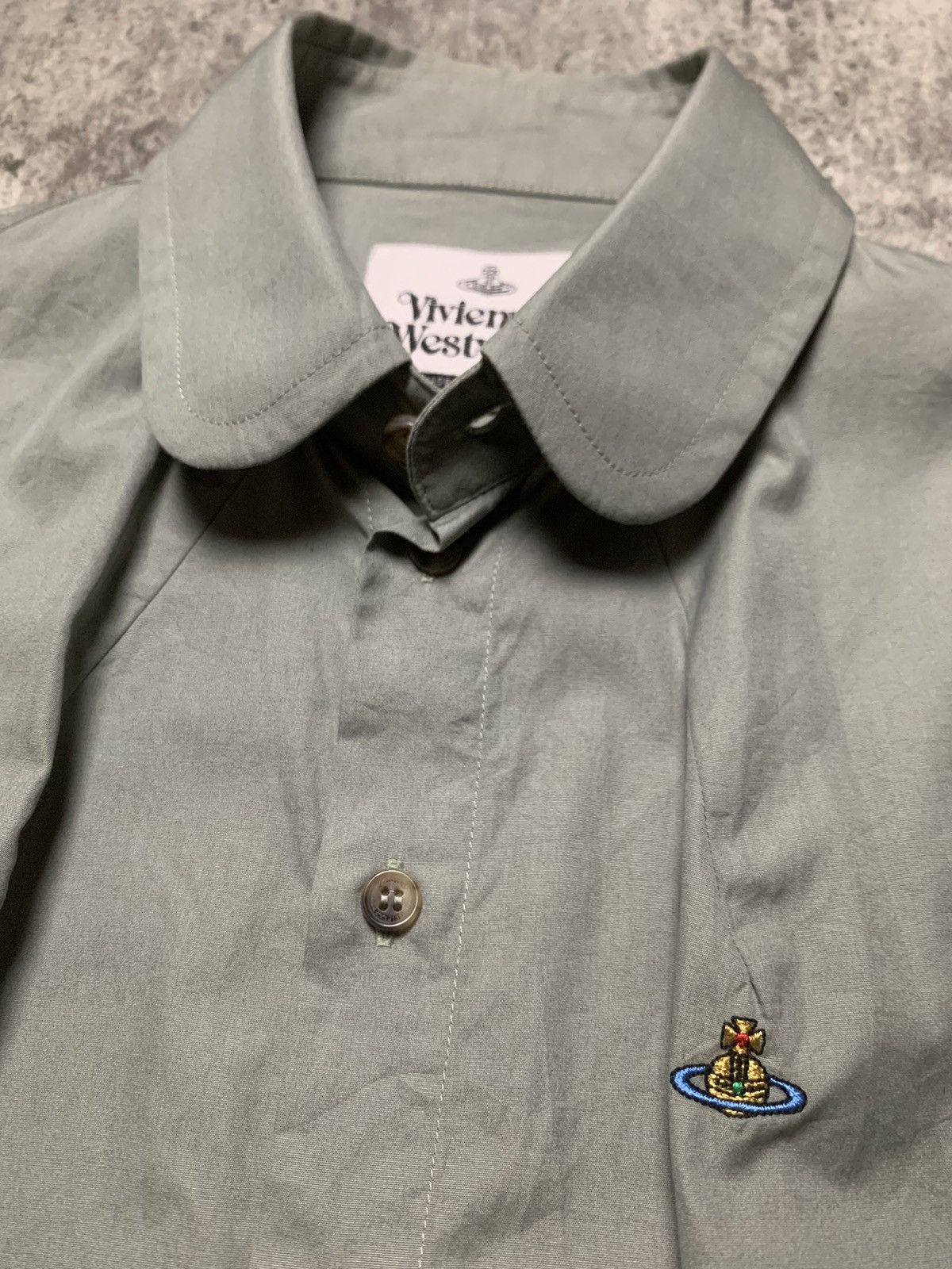 Vivienne Westwood Sage Green Vivienne Westwood Button Up Size M / US 6-8 / IT 42-44 - 4 Thumbnail