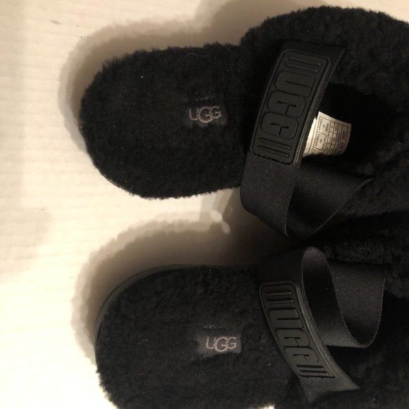 Ugg UGG WOMEN'S NEW BLACK SANDALS SIZE: 9 Size US 9 / IT 39 - 5 Thumbnail