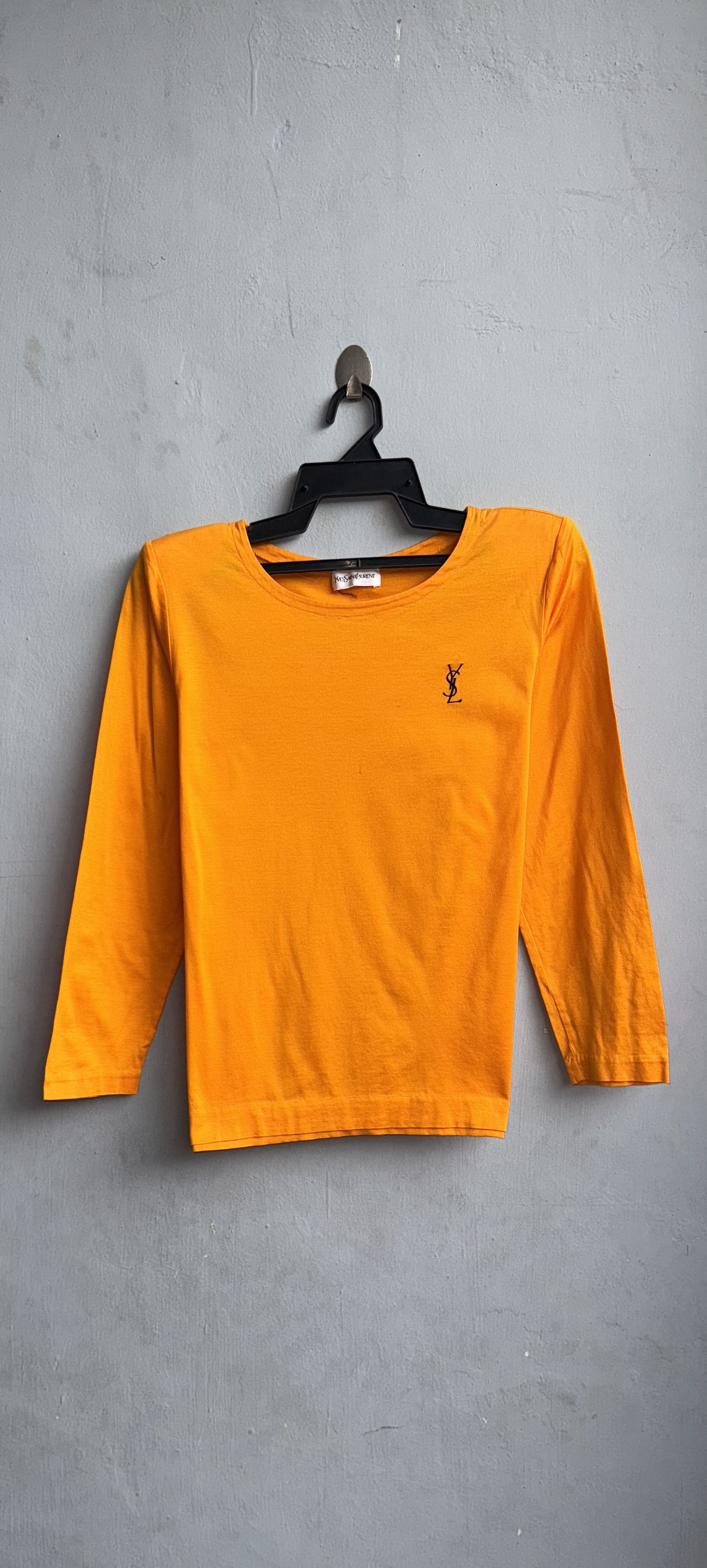 Yves Saint Laurent Yves Saint Laurent Long Sleeve Vintage Shirt Size M / US 6-8 / IT 42-44 - 1 Thumbnail