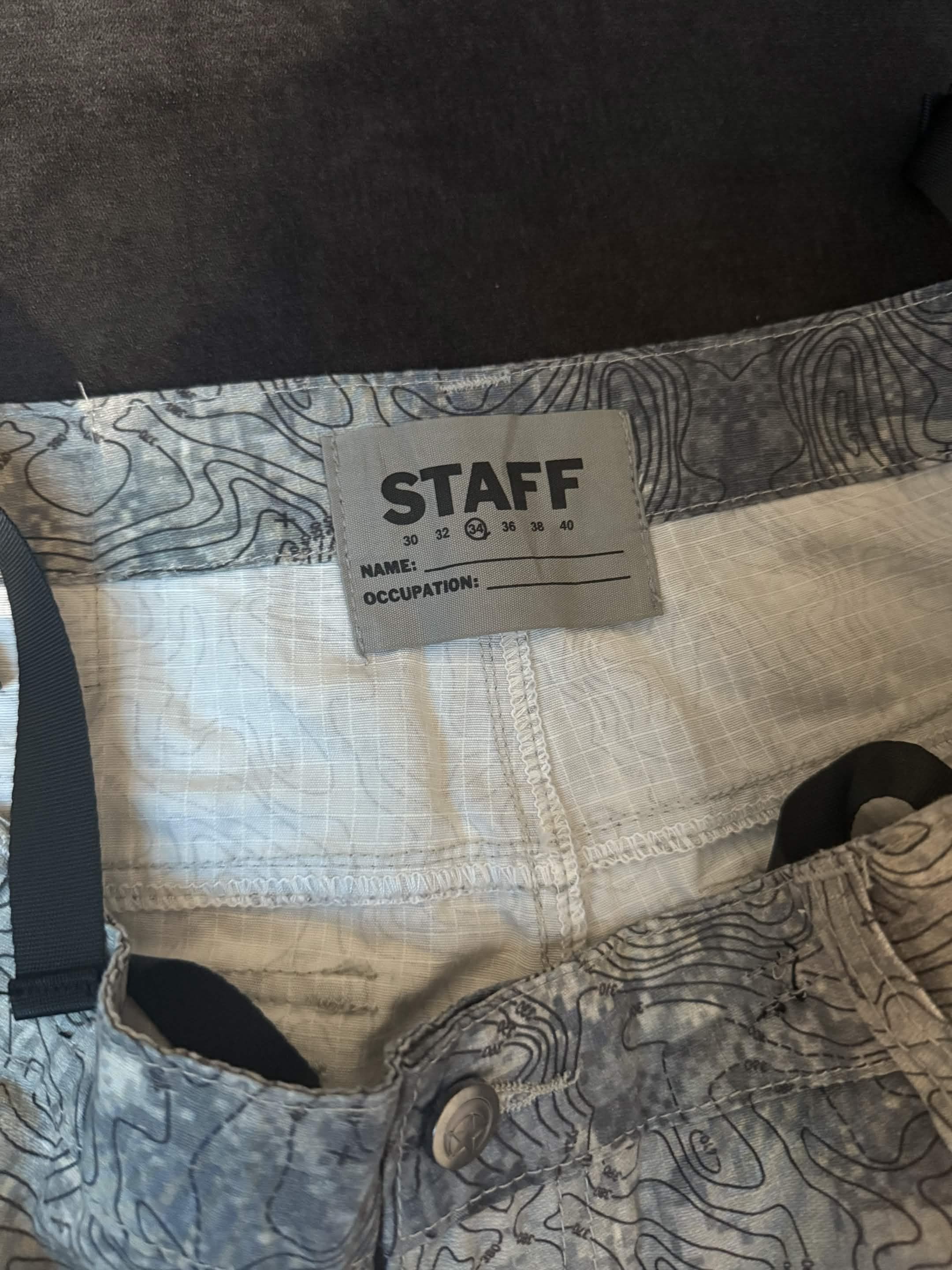 STAFF WORKFORCE Trench baby pants Size US 34 / EU 50 - 3 Thumbnail