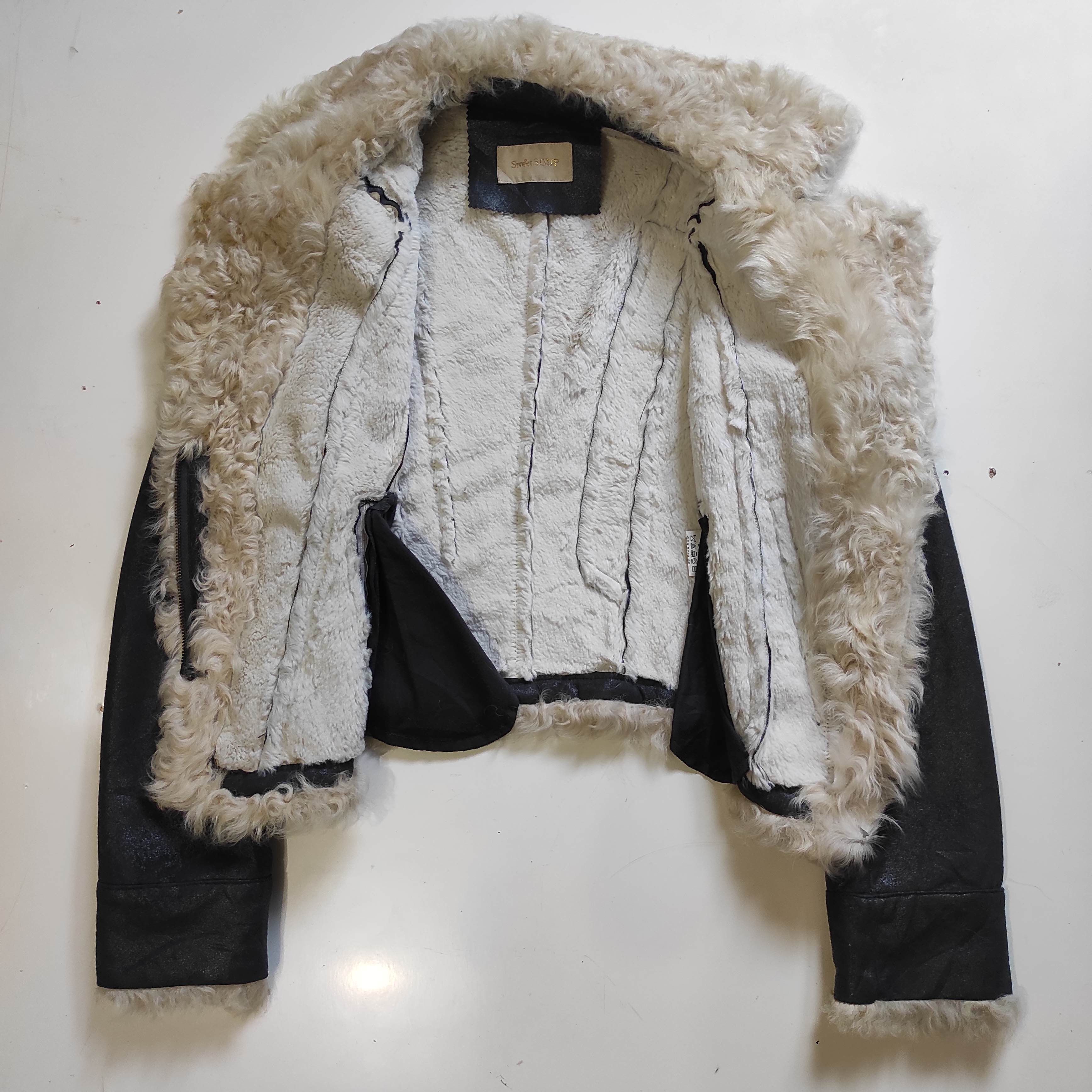 If Six Was Nine Sweet SOUP Fur Jacket ifsixwasnine lgb Style Size S / US 4 / IT 40 - 10 Thumbnail