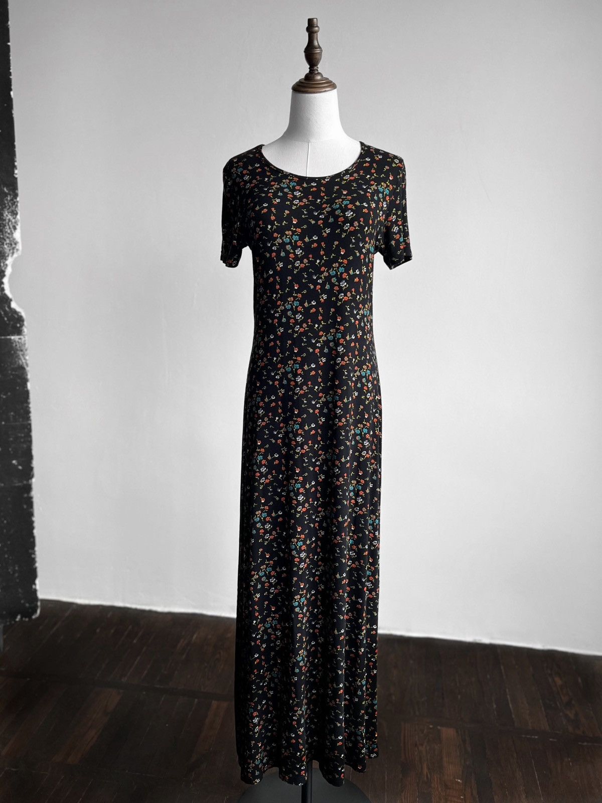 Laura Ashley × Vintage Laura Ashley Womens Vintage Floral Printed Maxi Dress Y2K Size S / US 4 / IT 40 - 1 Thumbnail