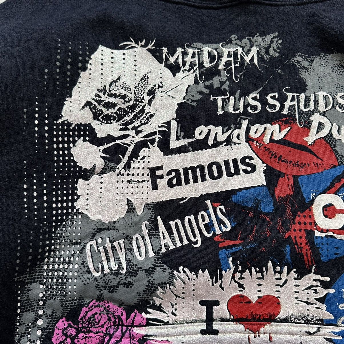 Hysteric Glamour × Undercover Poem London Punk British Hoodie Vivienne Westwood Vibe Size M / US 6-8 / IT 42-44 - 4 Thumbnail