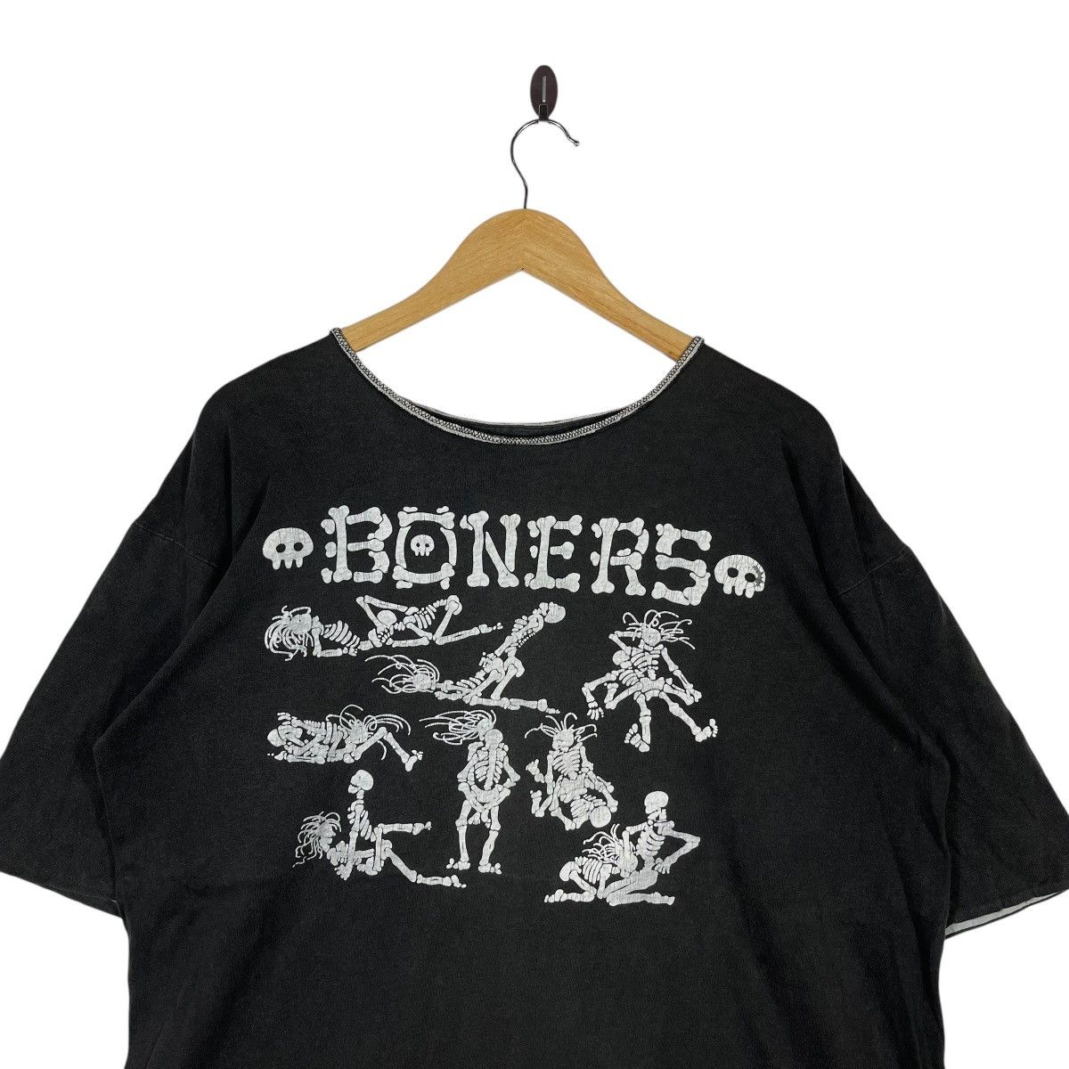 Salem Sportswear Vintage Salem Sportswear “Boners” Skeleton Graphic T-Shirt Size US XL / EU 56 / 4 - 2 Thumbnail