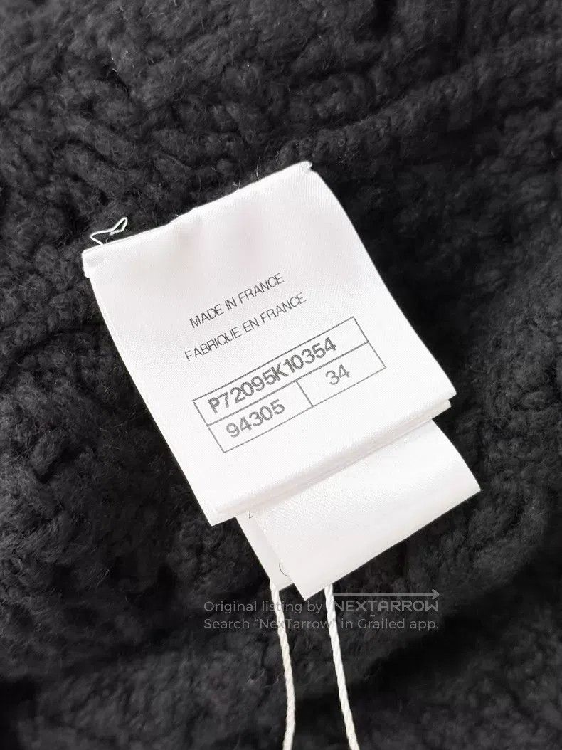 Chanel Chanel Hollow-out long-sleeved knitted cardigan jacket Size XXS / US 00 / IT 34 - 8 Thumbnail
