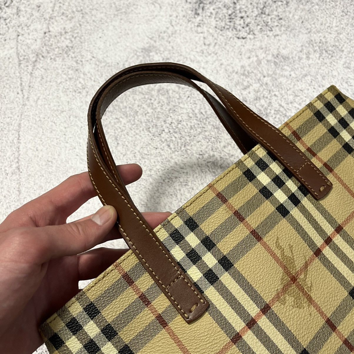 Burberry Burberry Leather Tote Bag Womens Made In Italy Size ONE SIZE - 9 Thumbnail