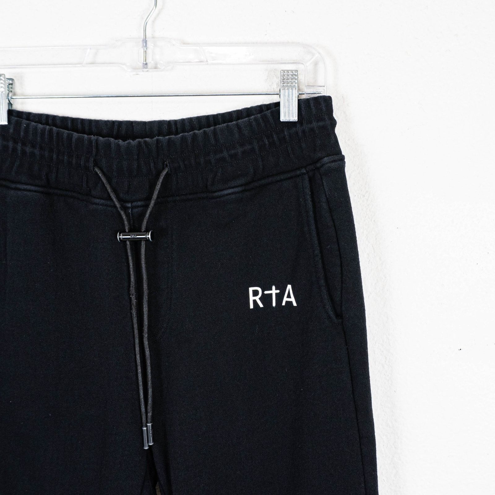 Rta RtA x DOGPOUND Terry Jogger Pant in Black cotton Sz Small Size US 28 / EU 44 - 11 Thumbnail